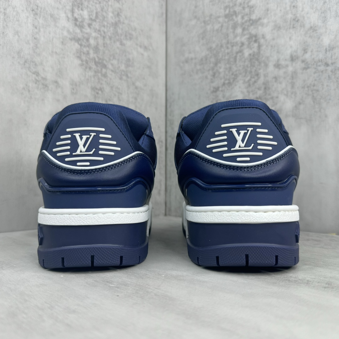 Louis Vuitton 新款上架 正确版 Louis*Vuitton* 24SS走秀款 胖丁Trainer 面包鞋 滑板鞋 休闲 运动鞋 DIY串珠Loui* vuitto* 2024年男装春夏走秀款