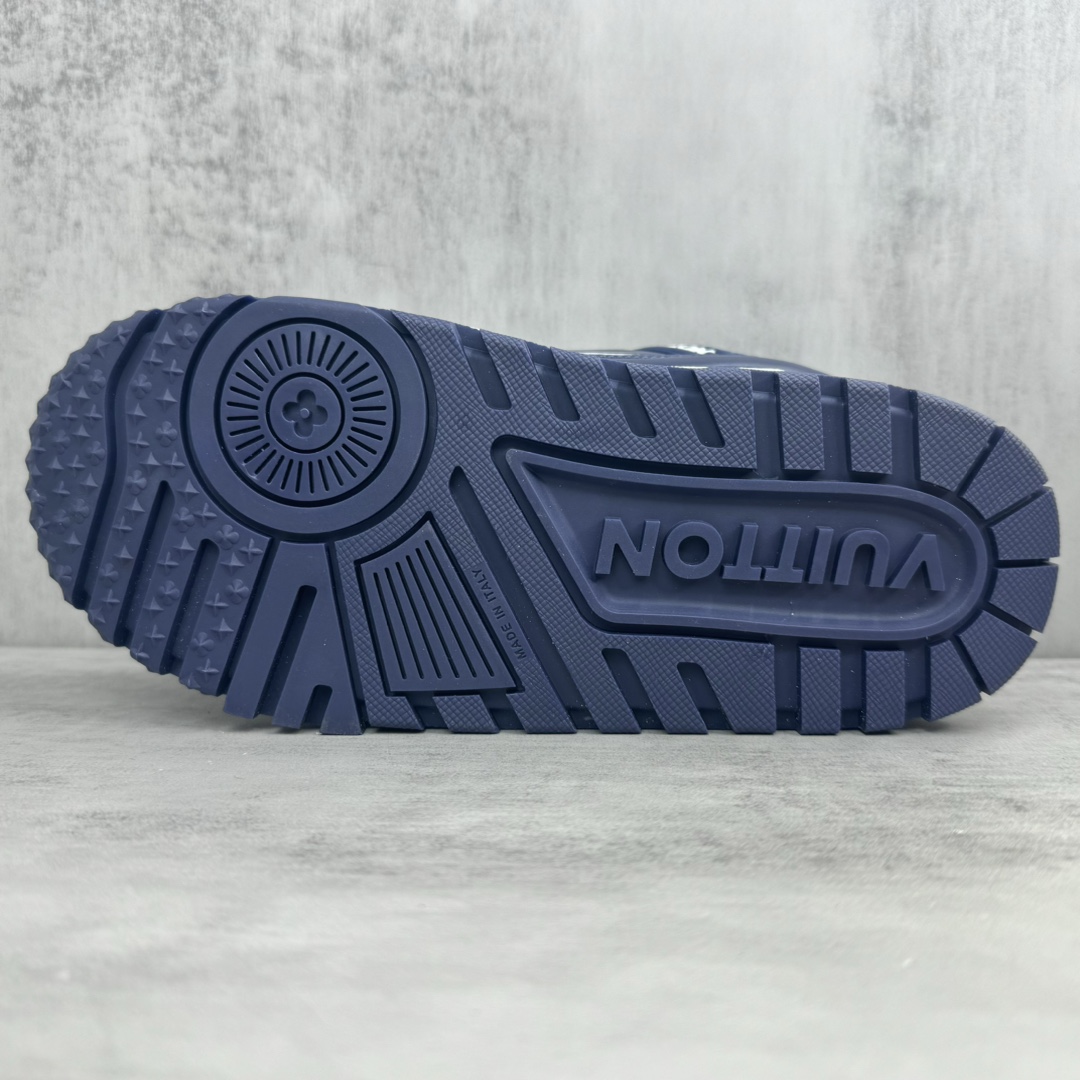 Louis Vuitton 新款上架 正确版 Louis*Vuitton* 24SS走秀款 胖丁Trainer 面包鞋 滑板鞋 休闲 运动鞋 DIY串珠Loui* vuitto* 2024年男装春夏走秀款