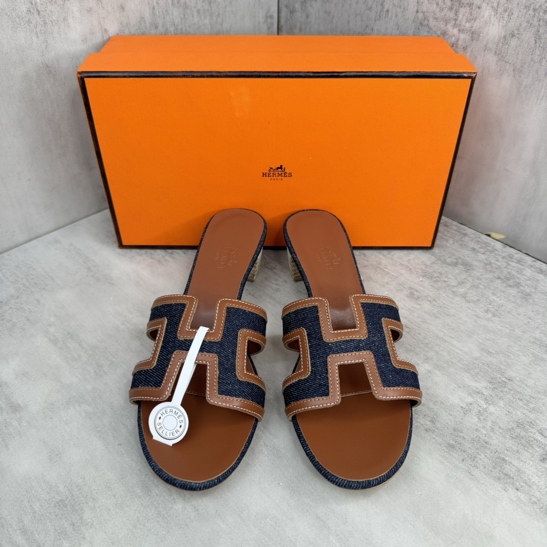 Hermès 新款上架 爱马仕 H人字拖 女拖鞋 款式 传久 经得起考验