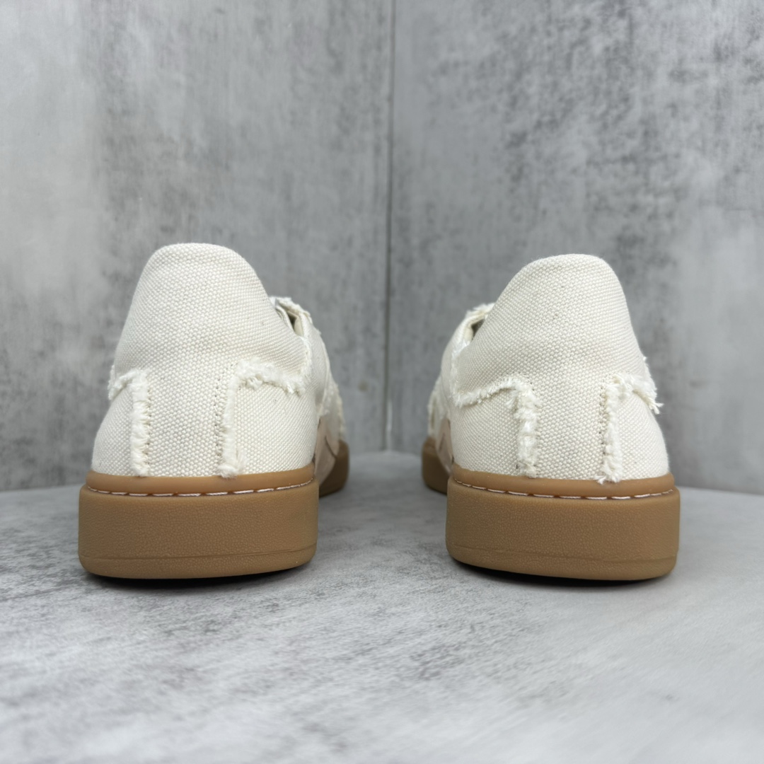 Unknown 新款上架 足下工业会所/FOOT INDUSTRY Urban German Trainer Sneaker 城市生活系列低帮德训风情侣 百搭休闲运动板鞋“皮革白浅灰生胶底”AUA301-001 尺码：36-45