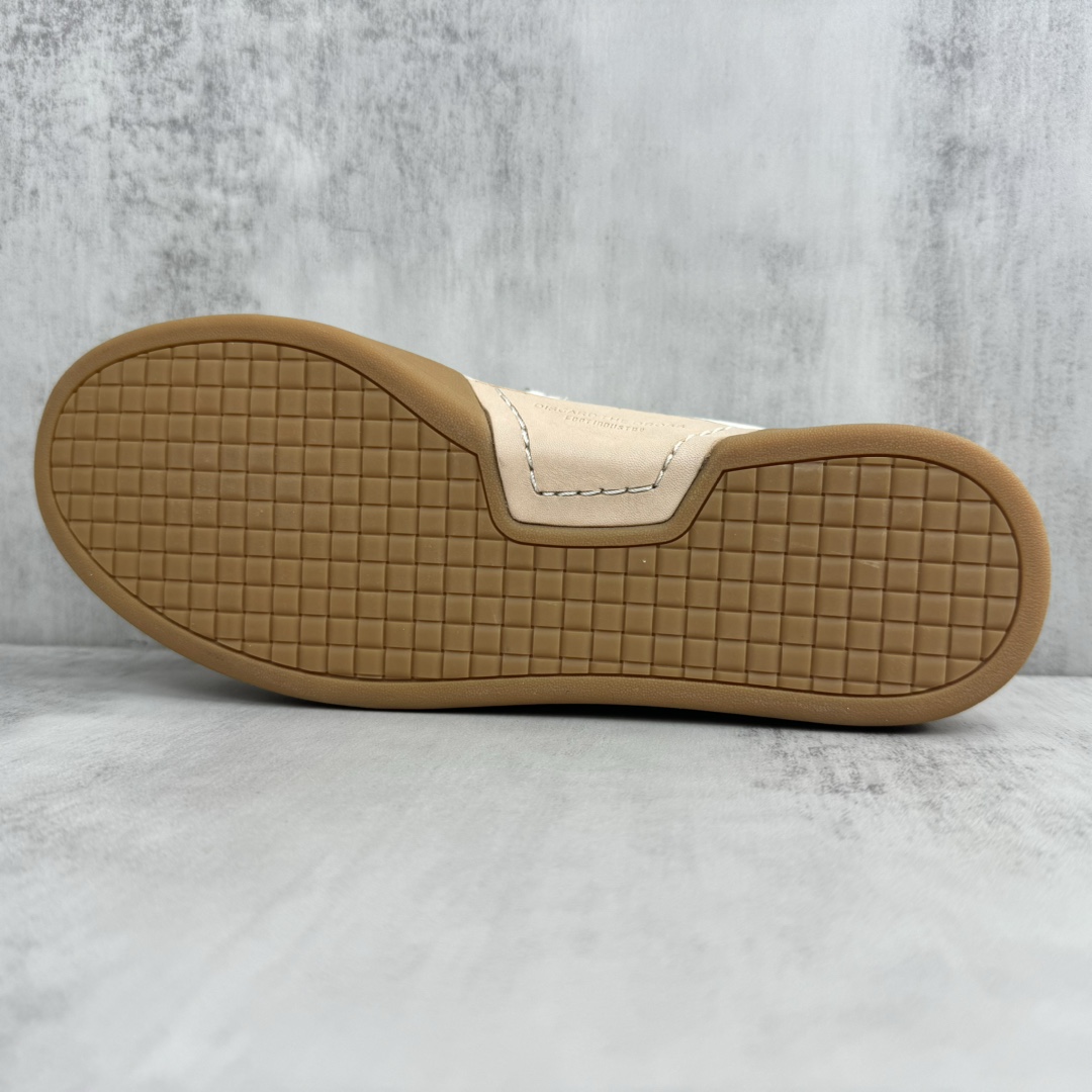 Unknown 新款上架 足下工业会所/FOOT INDUSTRY Urban German Trainer Sneaker 城市生活系列低帮德训风情侣 百搭休闲运动板鞋“皮革白浅灰生胶底”AUA301-001 尺码：36-45