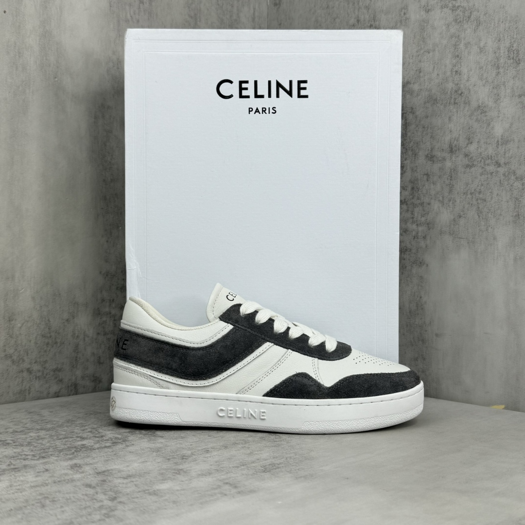 Celine 新款上架 CELINE赛琳Trainer系列 休闲运动滑板鞋 官网热度火爆全球达人打卡