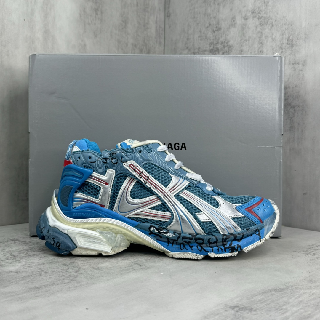 🔥Nuevo modelo en las estanterías🔥 La versión puramente original, la nueva BALENCIAGA Balenciaga-Runner, mue…
