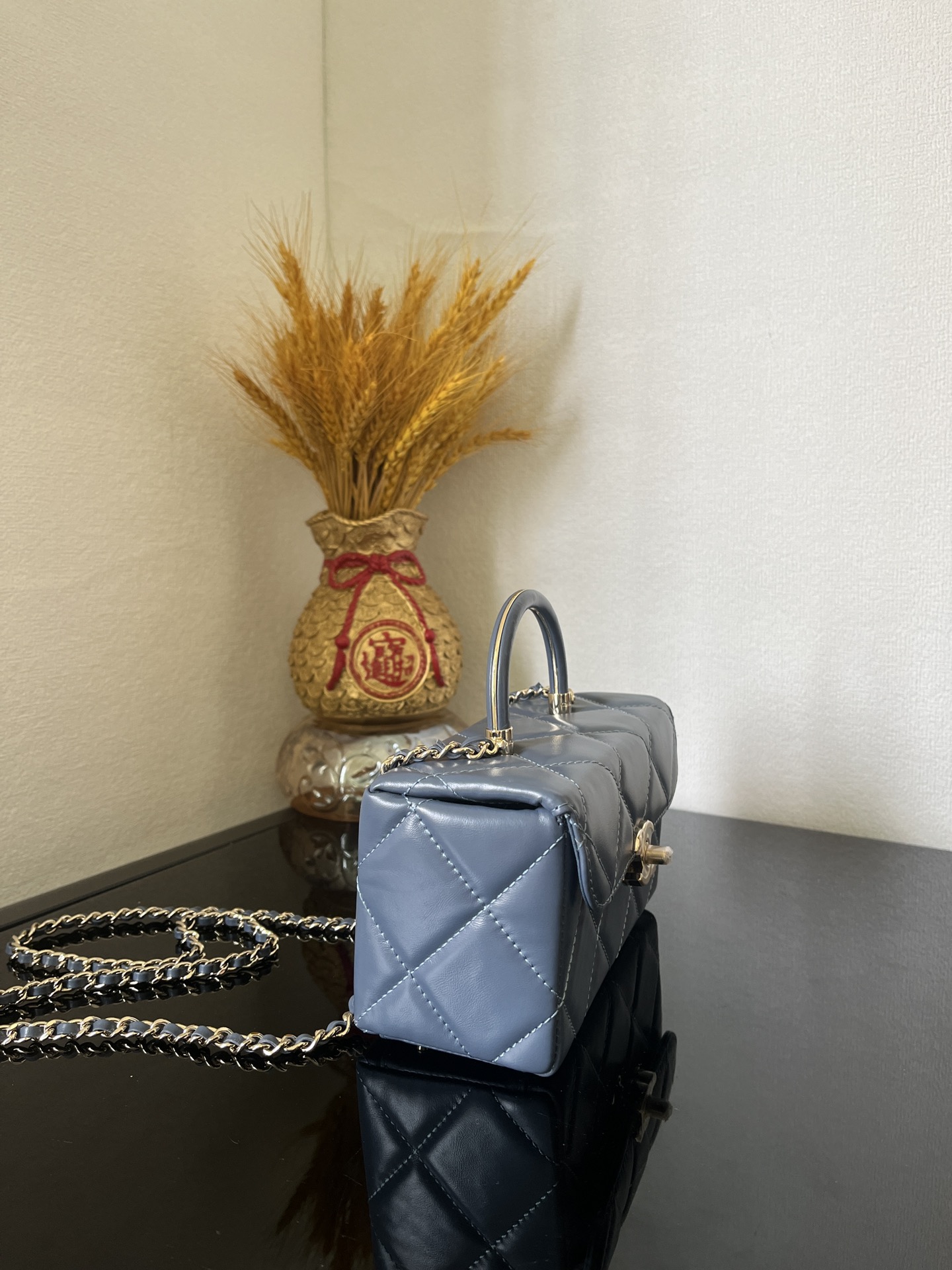Chanel Luxury Designer Handbag crafted in premium calfskin leather 3