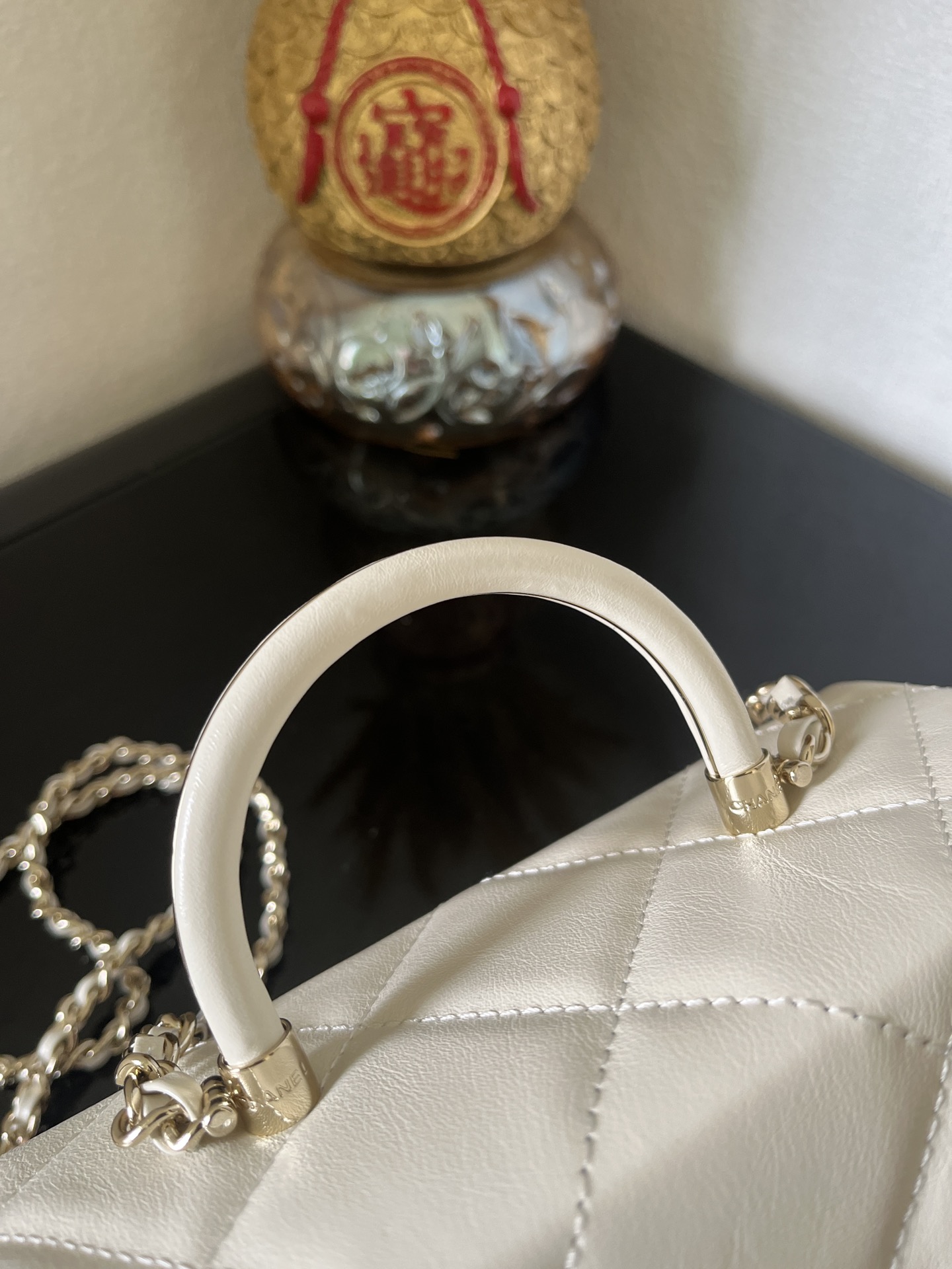 Chanel Luxury Designer Handbag crafted in premium calfskin leather 5