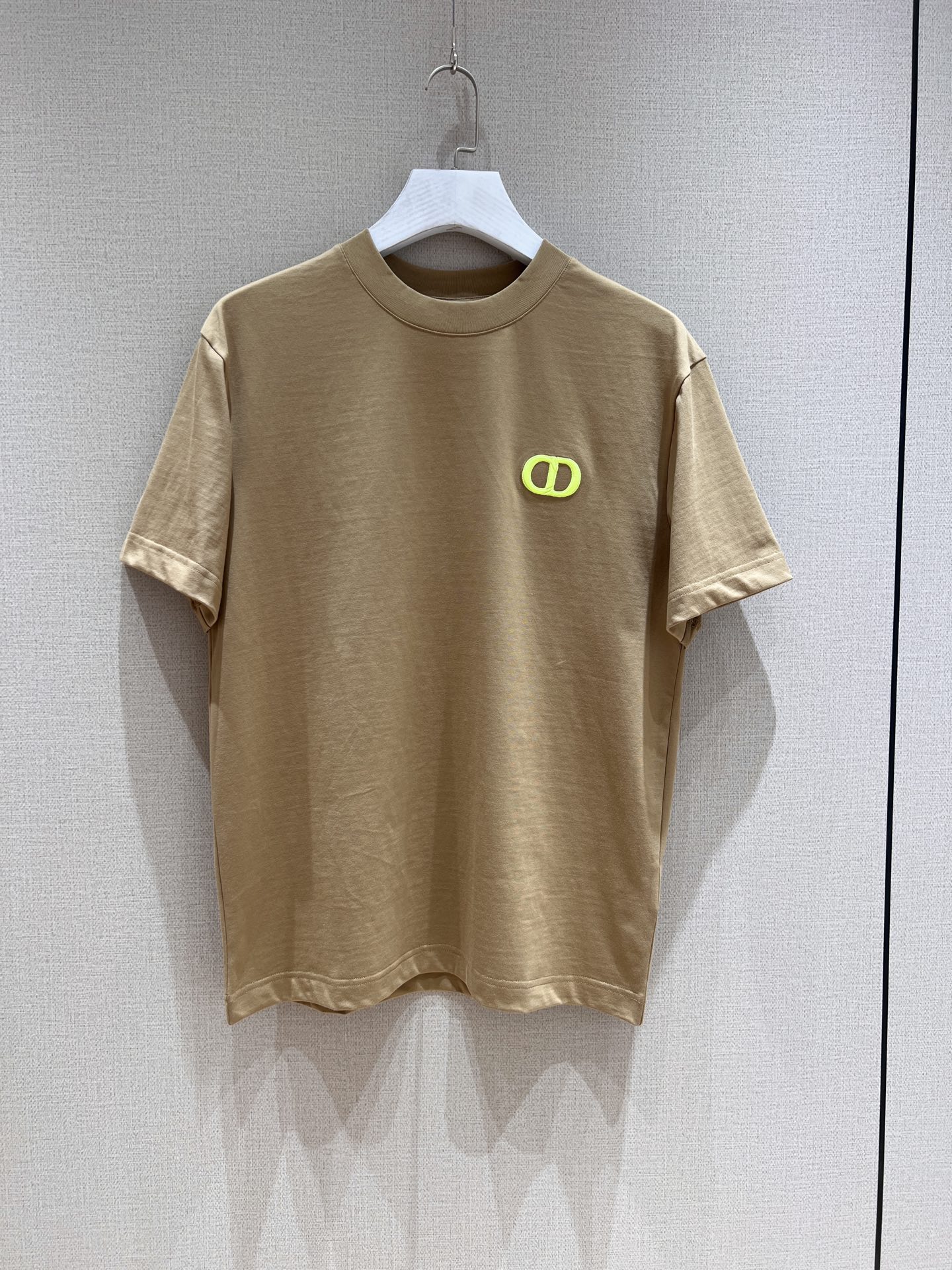 NO:464113,CD embroidered round neck T, alexander wang19860909CD 刺绣圆领T,,alexander wang,Men's clothing