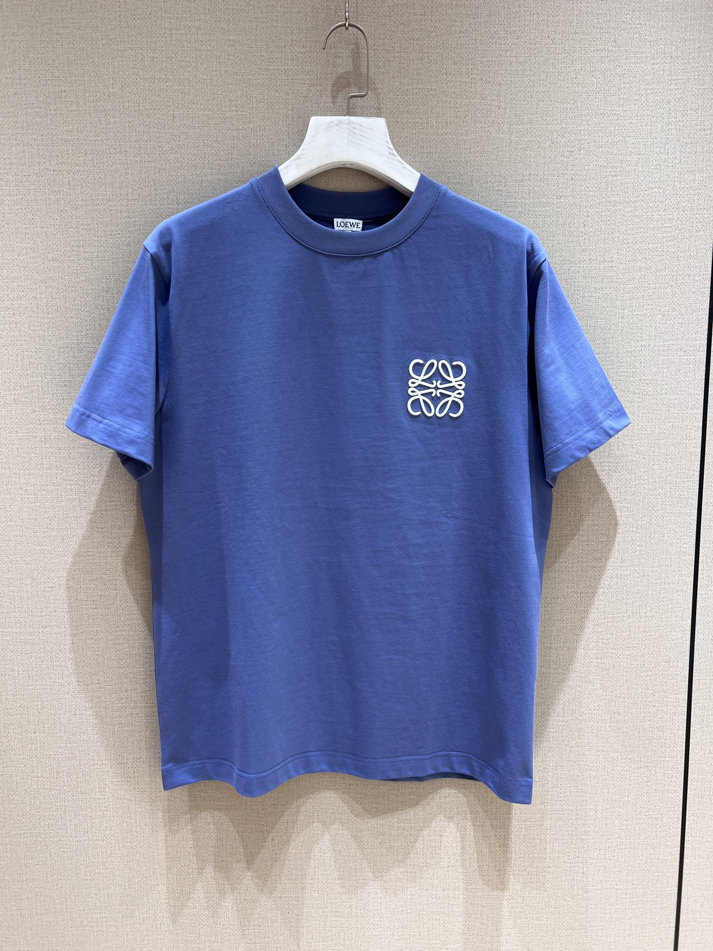 NO:468118,loe embroidered round neck T, loewe, alexander wang19860909loe 刺绣圆领T,,loewe,alexander wang,Men's clothing