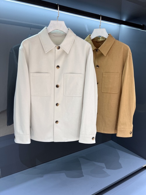 Men's Twill Button-Down Shirt Jacket - Casual Long Sleeve Shirt with Pockets 1 Men's Twill Button-Down Shirt Jacket - Casual Long Sleeve Shirt with Pockets
