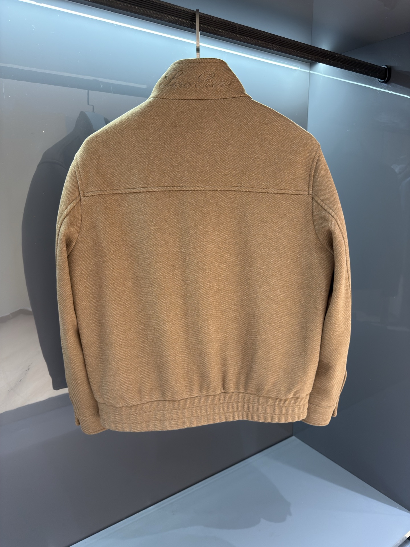 25SS 秋冬新品 lP🆕男士高端商务休闲羊毛混纺 立翻领夹克外套，贸易公司渠道臻品，系出名门，纯正血统