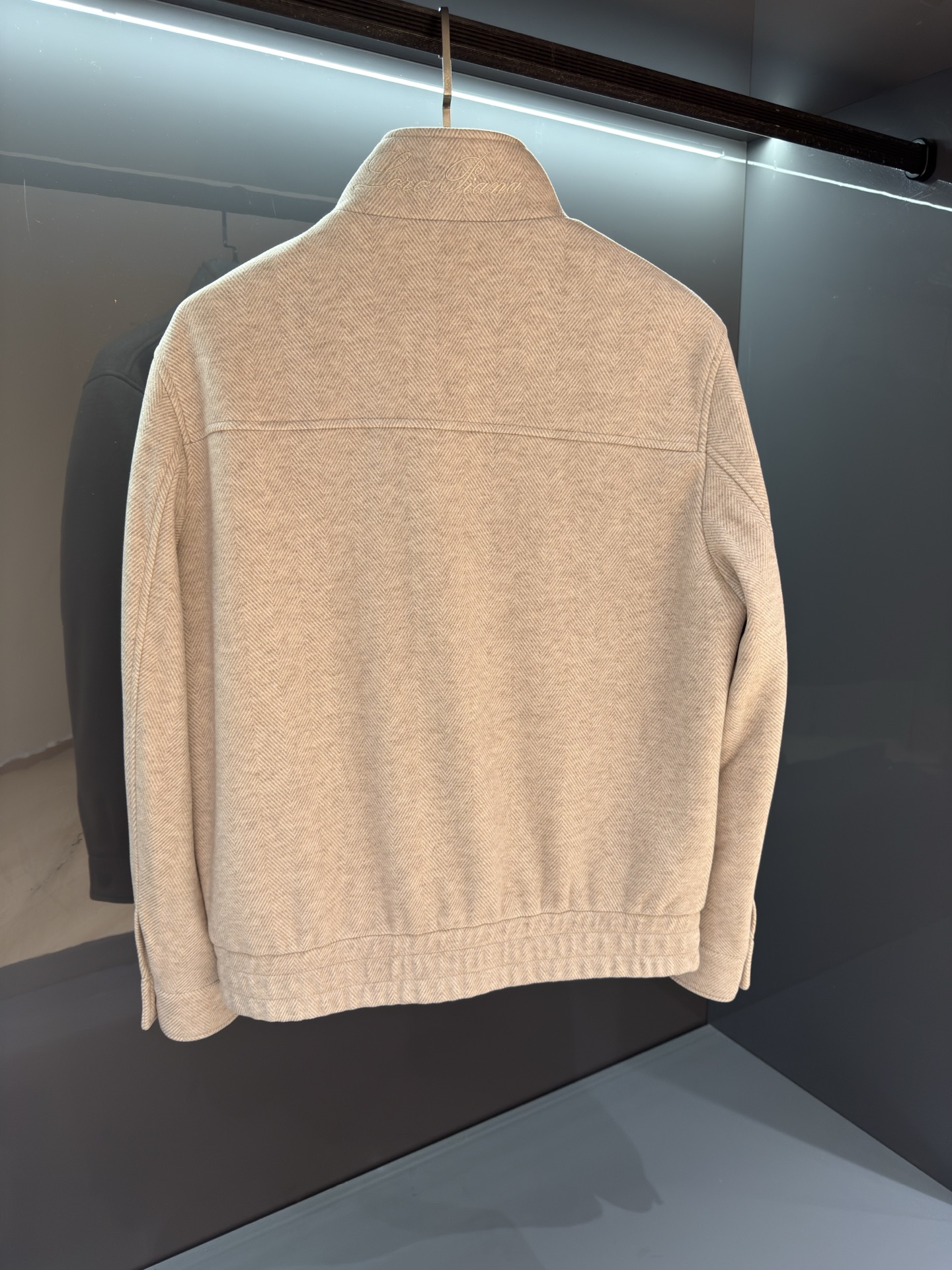 25SS 秋冬新品 lP🆕男士高端商务休闲羊毛混纺 立翻领夹克外套，贸易公司渠道臻品，系出名门，纯正血统
