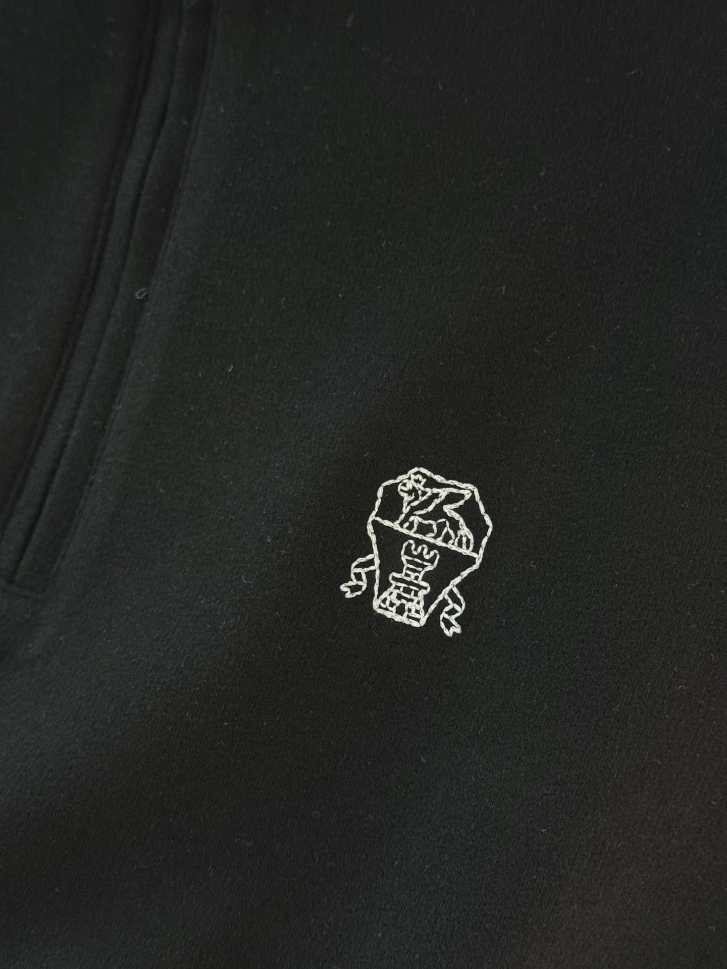 205SS 秋冬新品 BC男士复合薄绒男士立体绣标长袖打底衫 ，加绒长袖T恤衫柜台同步发售，高精细的奢华