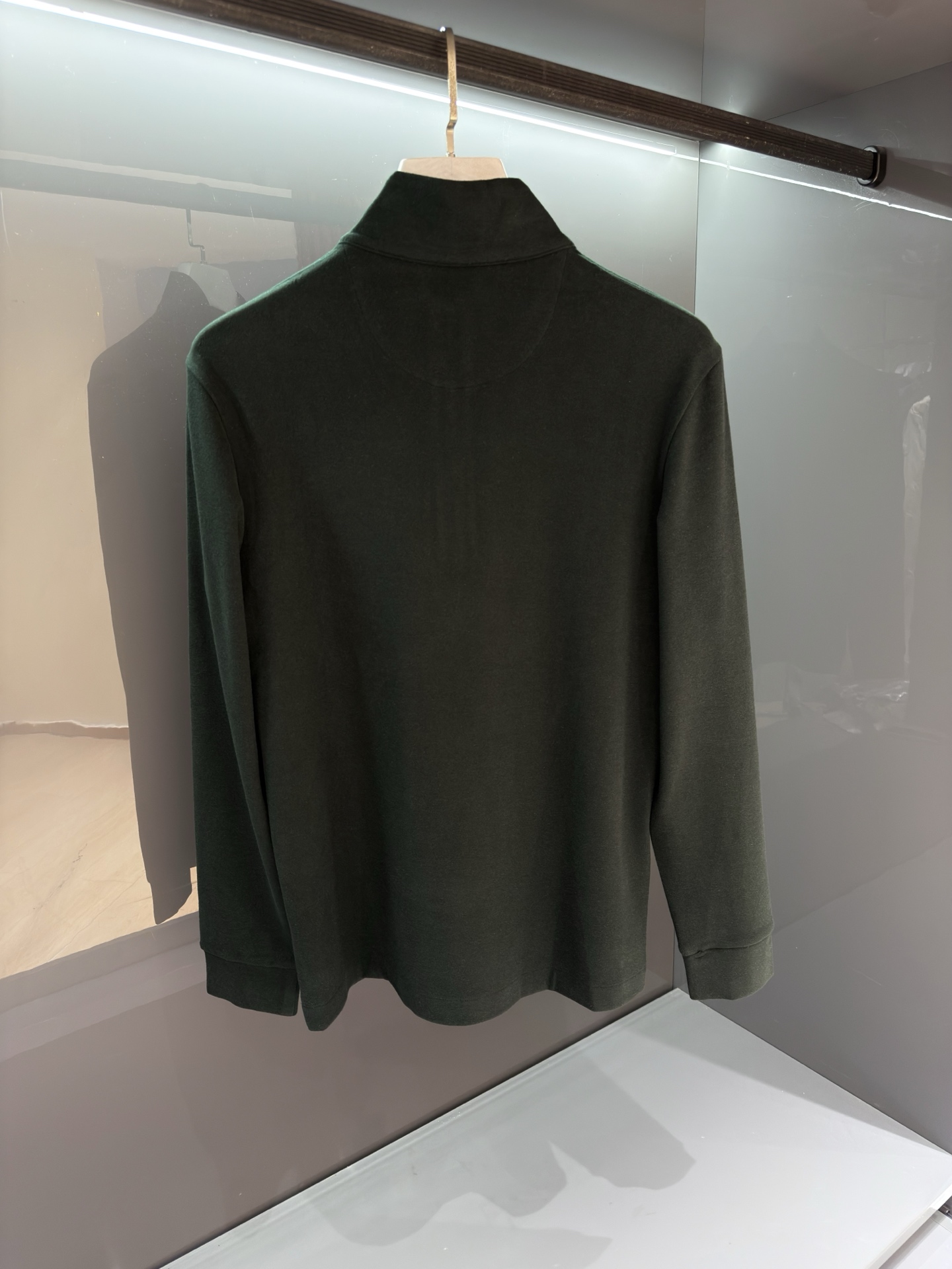 205SS 秋冬新品 BC男士复合薄绒男士立体绣标长袖打底衫 ，加绒长袖T恤衫柜台同步发售，高精细的奢华