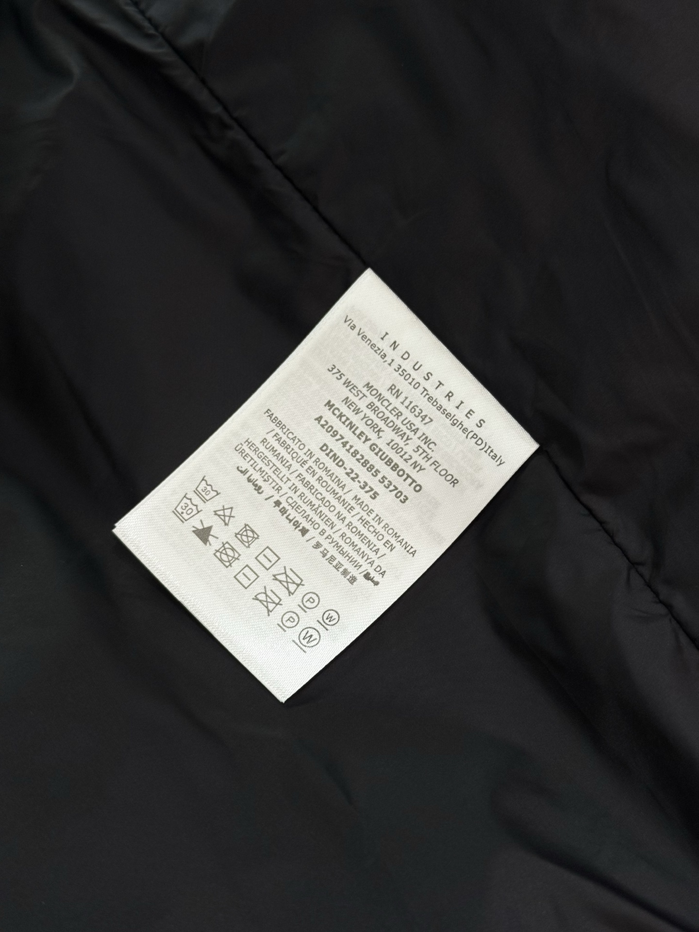 户外薄款棉服夹克外套 MON家族高端时装款休闲夹克棉服外套，贸易公司渠道货，25年F/W秋冬新品，海外代