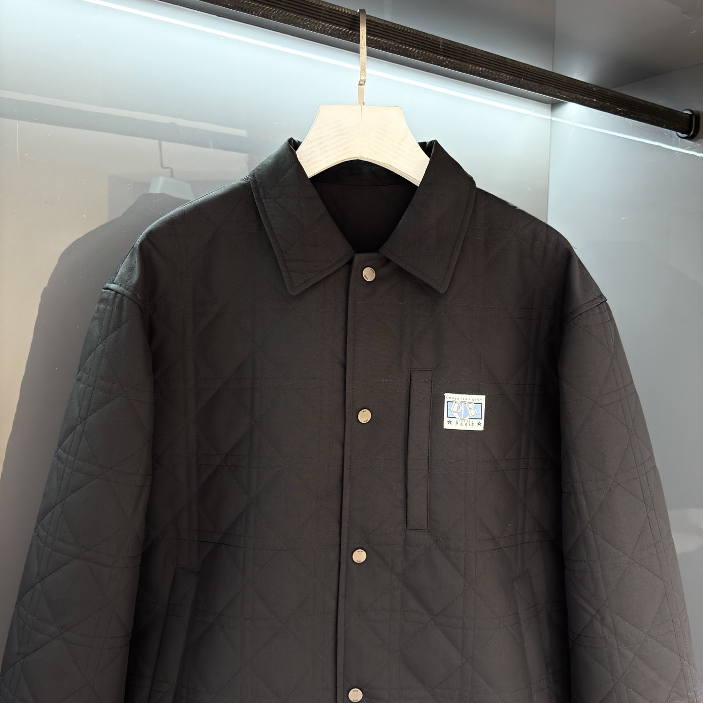 渠道订单 柜台同渠道货源2025秋冬新品 Di*r 男士棉服休闲夹克外套 经典独特的造型魅力,廓形潮流设