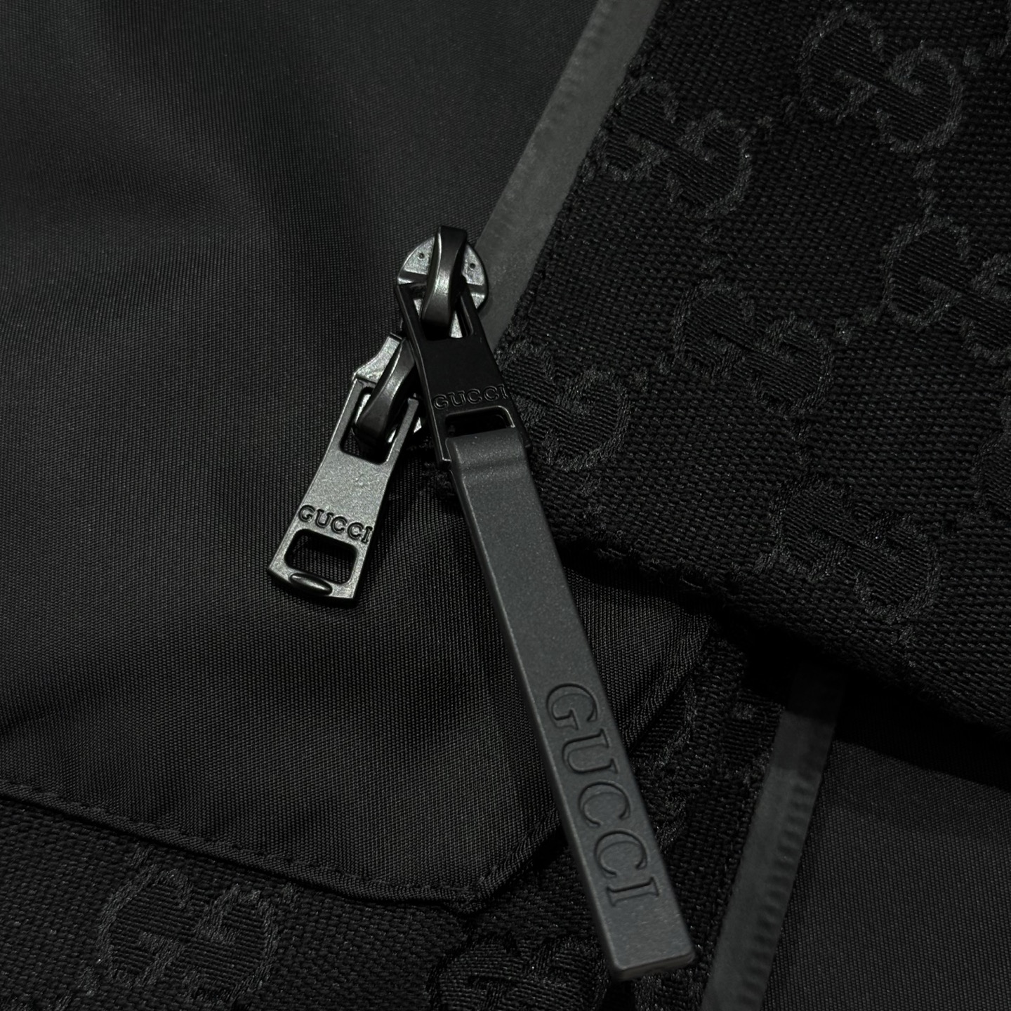 2026SS春夏新品 男士提花连帽夹克外套 男女同款满幅经典GG暗纹提花！贸易公司渠道稀出，标识元素以新