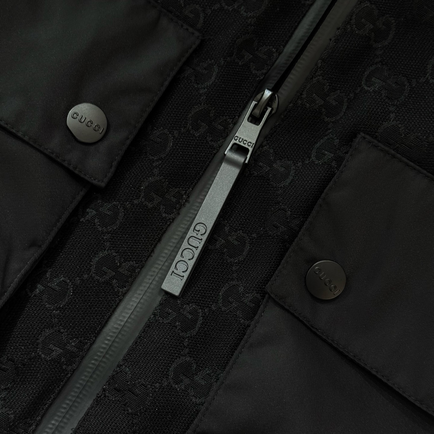 2026SS春夏新品 男士提花连帽夹克外套 男女同款满幅经典GG暗纹提花！贸易公司渠道稀出，标识元素以新