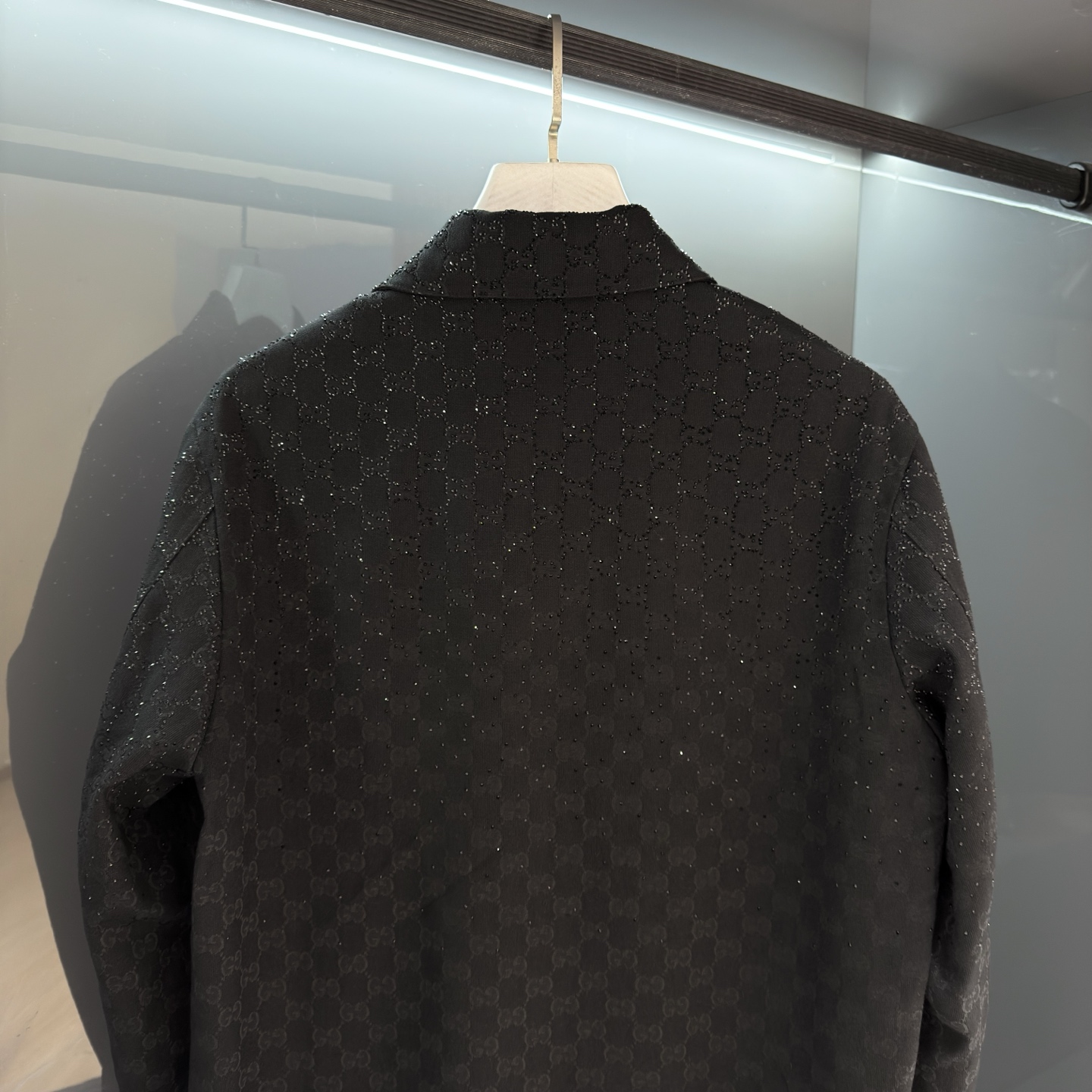 2026SS春夏新品 男士提花衬衫夹克外套 男女同款满幅经典GG暗纹提花！贸易公司渠道稀出，标识元素以新