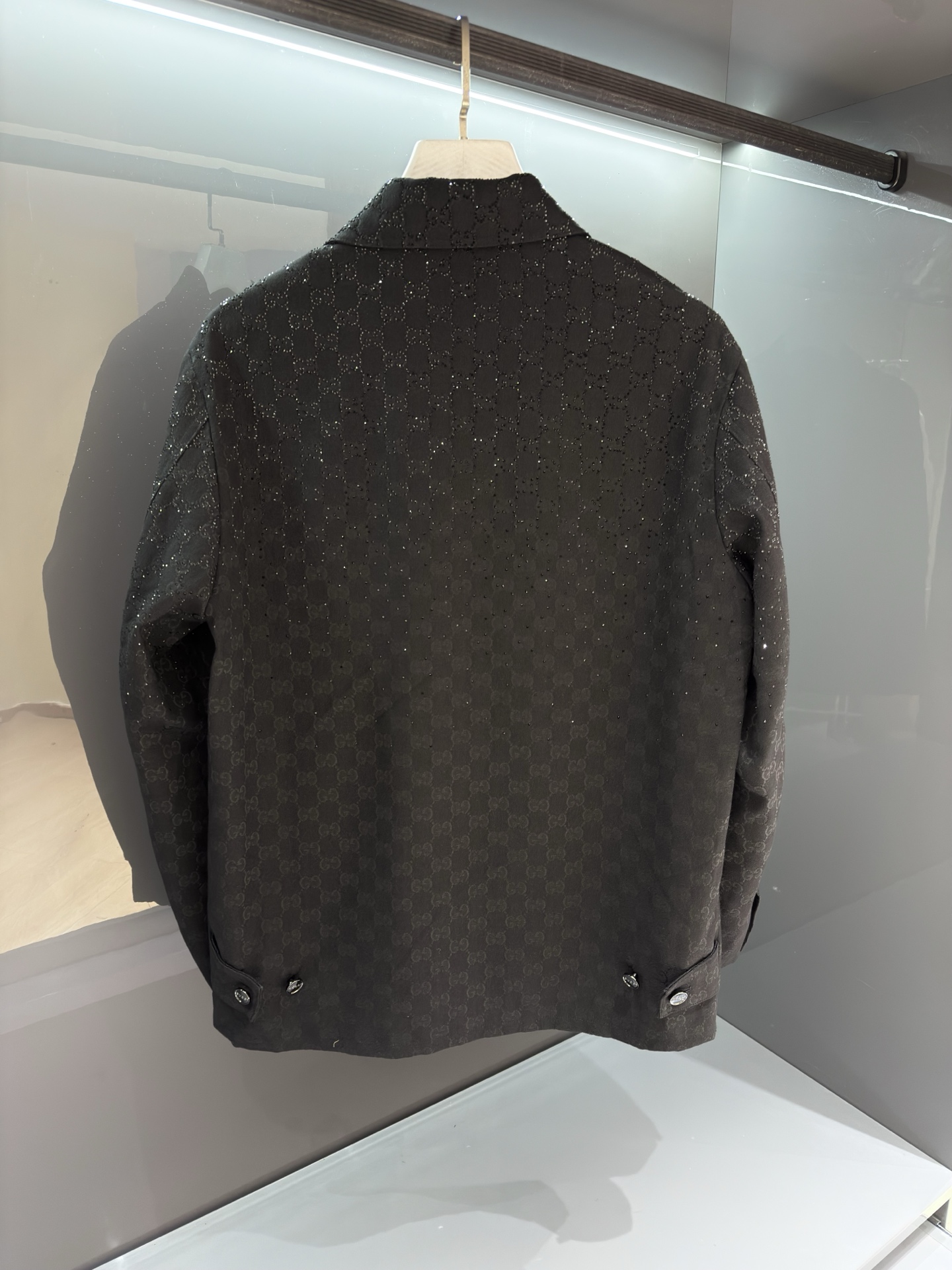 2026SS春夏新品 男士提花衬衫夹克外套 男女同款满幅经典GG暗纹提花！贸易公司渠道稀出，标识元素以新