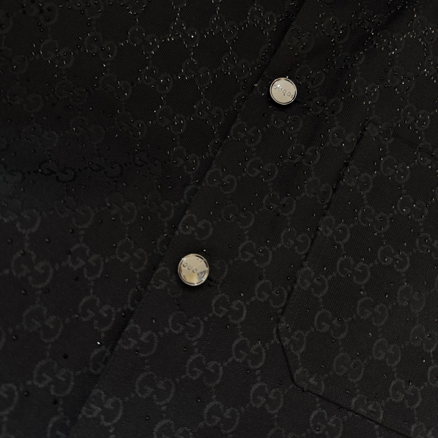 2026SS春夏新品 男士提花衬衫夹克外套 男女同款满幅经典GG暗纹提花！贸易公司渠道稀出，标识元素以新
