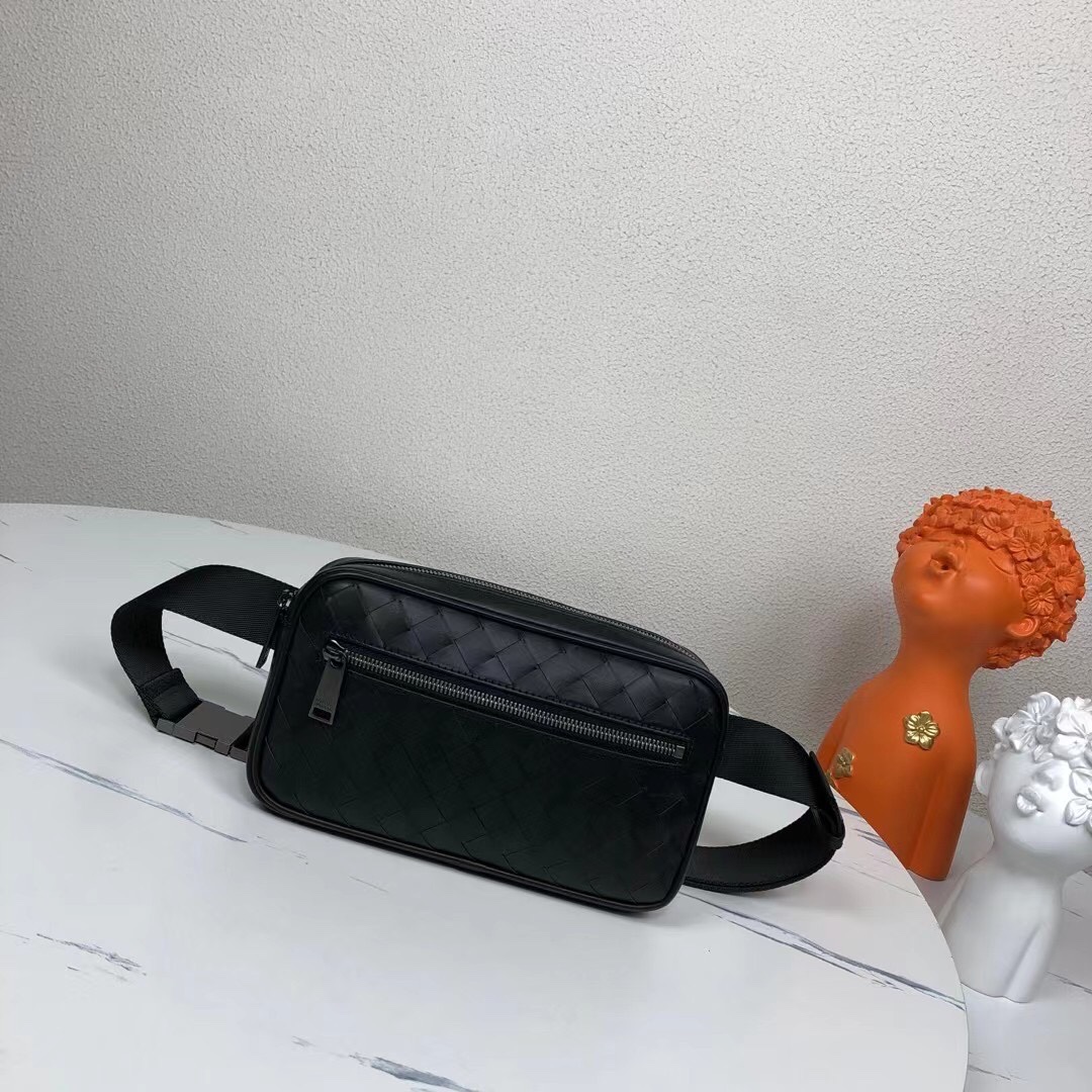 Bottega Veneta BV Intrecciato Bolsos Bolsa de Cinturón y Riñonera Tejido Cuero de vaca