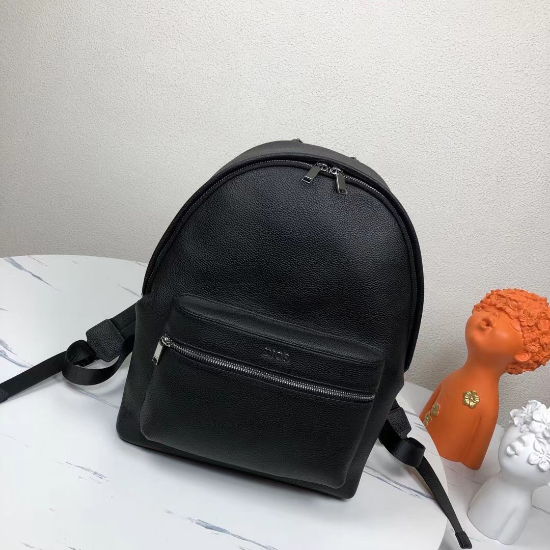 Dior Taschen Rucksack Hochwertige AAA -Replik
 Schwarz Männer Kalbsleder Leinwand Rindsleder Nylon Oblique