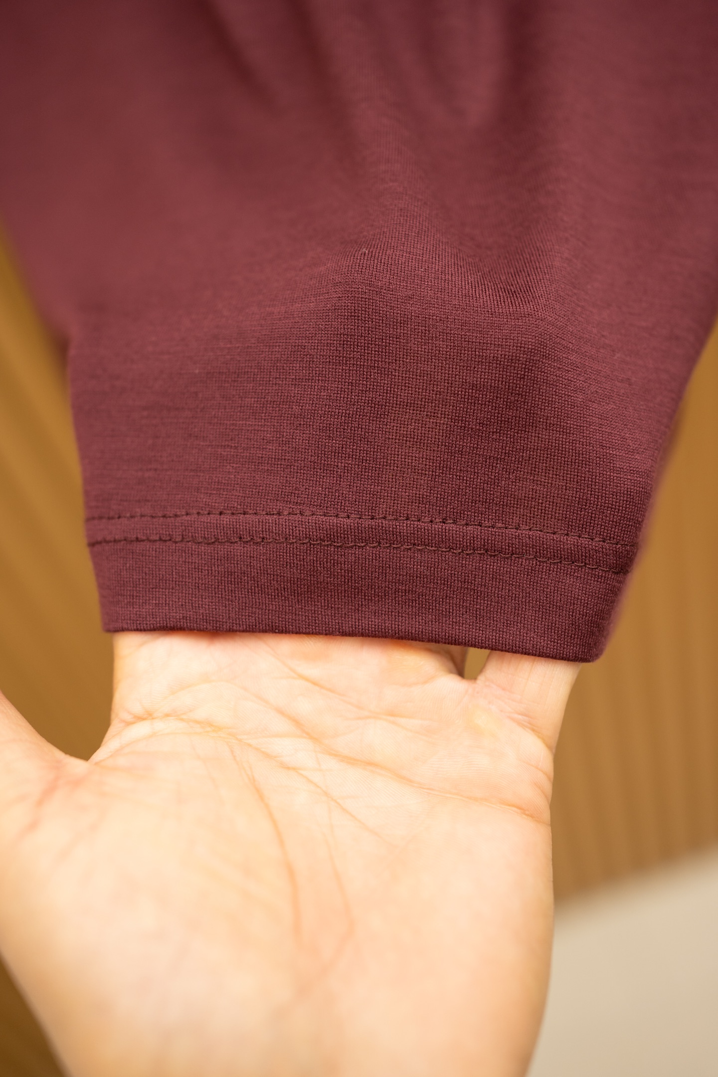 King's Gift Burgundy Wool T-Shirt - Super Rare, Premium Quality - M to XXXXL 9 i1739893442272 8260 0 3
