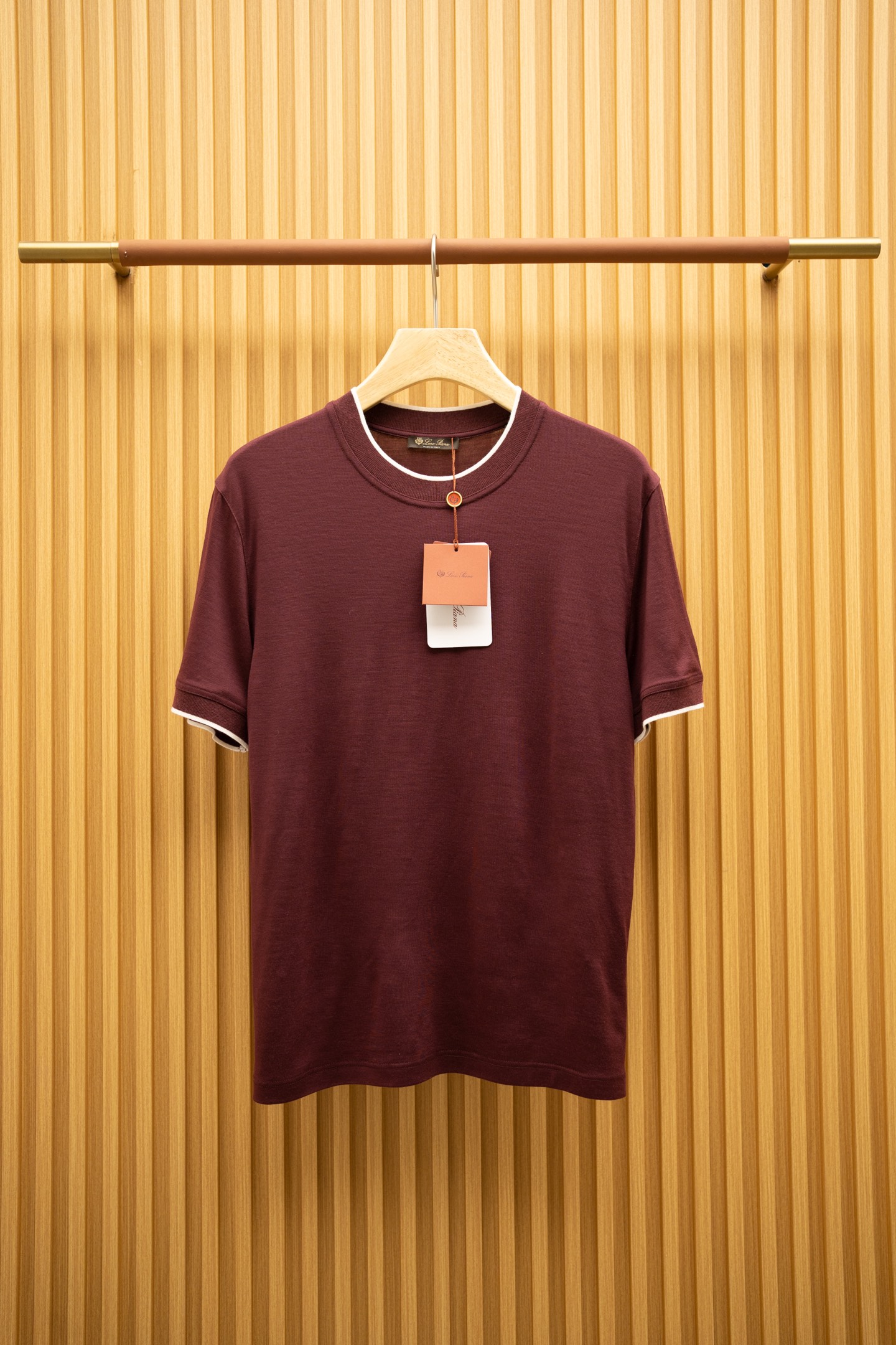 King's Gift Burgundy Wool T-Shirt - Super Rare, Premium Quality - M to XXXXL 2 i1739893450150 8660 0 1
