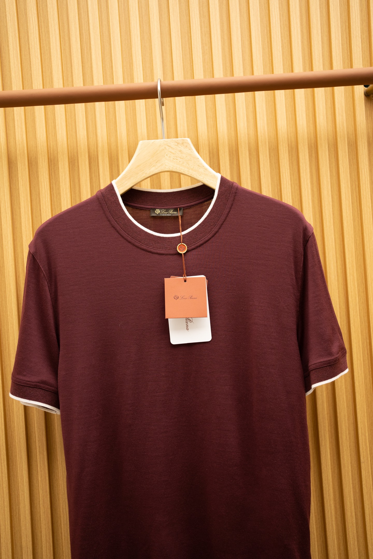 King's Gift Burgundy Wool T-Shirt - Super Rare, Premium Quality - M to XXXXL 4 i1739893456412 4816 0 4