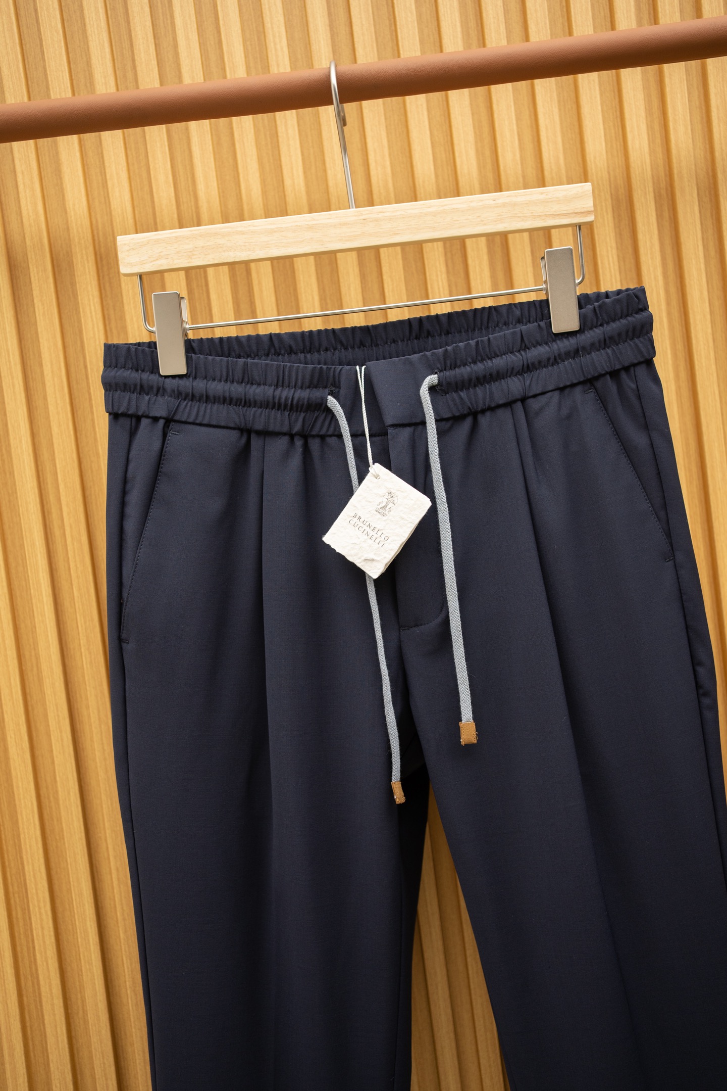 ZILLIMARK Men's Classic Fit Wool Casual Pants - Supreme Comfort, Blue 4 i1741114905073 5821 0 8