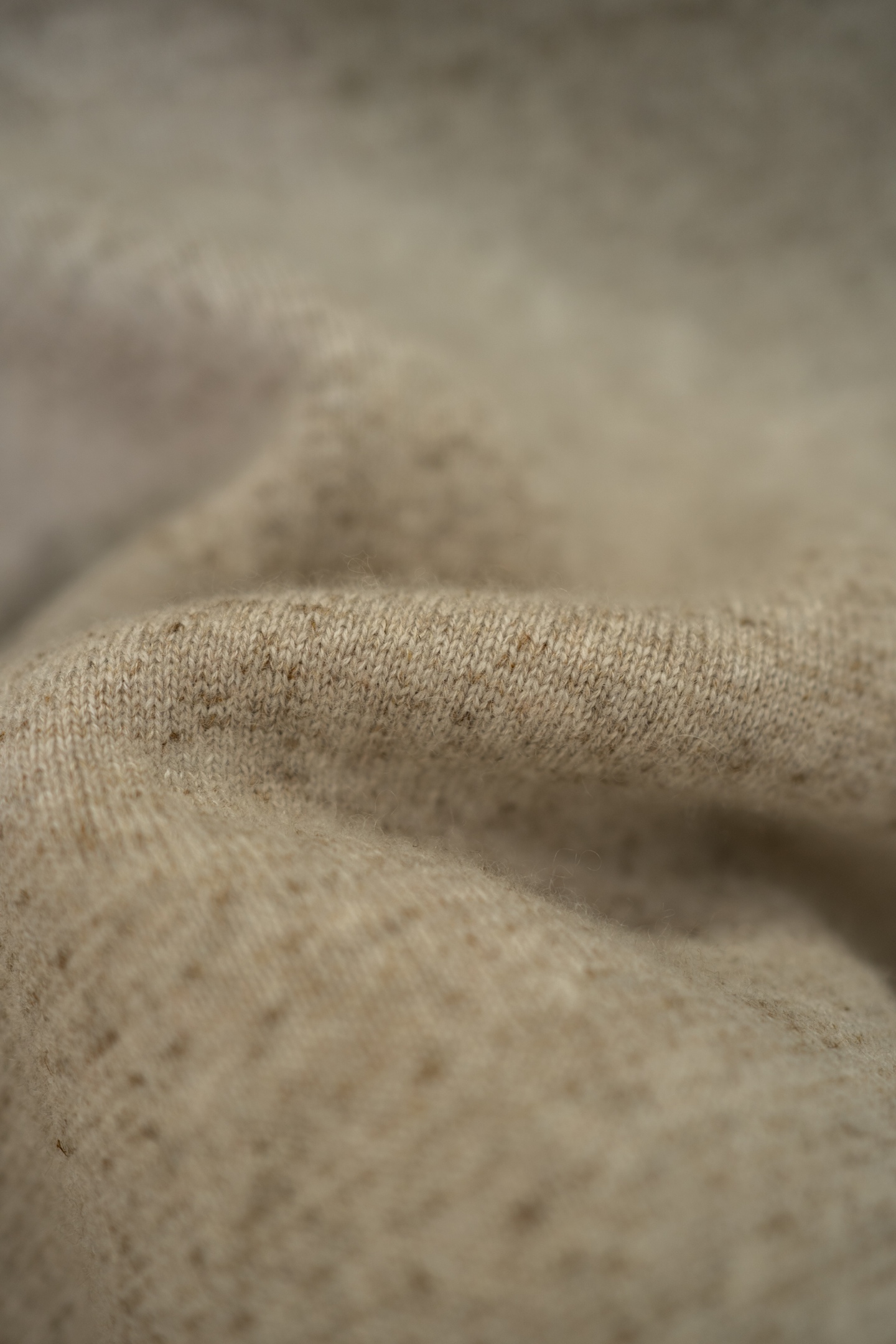 LP Oat Cashmere Half Zip Sweater