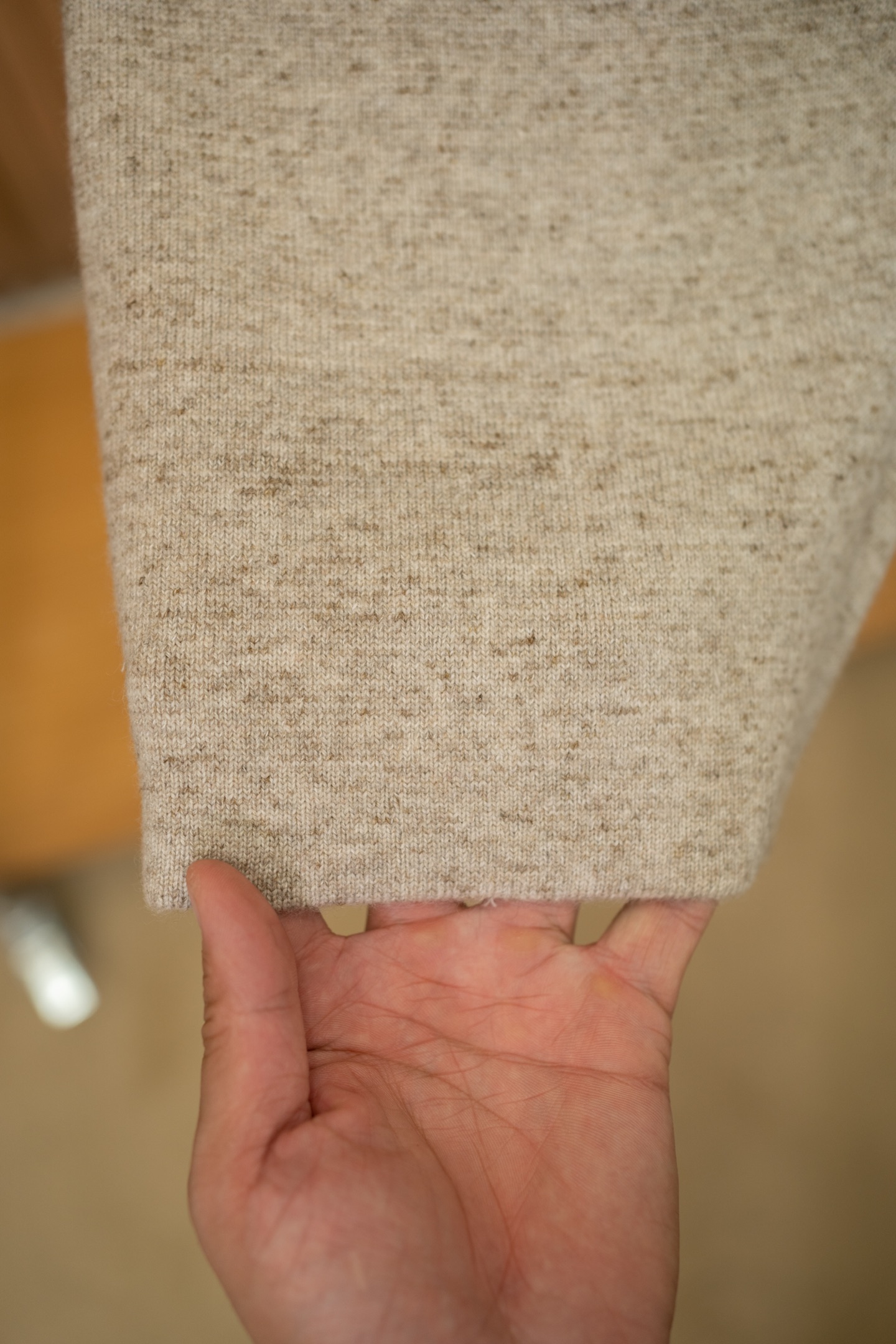 LP Oat Cashmere Blend Straight Pants