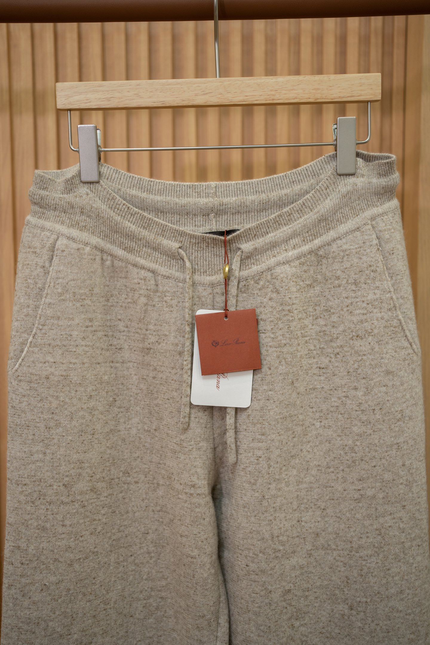LP Oat Cashmere Blend Straight Pants