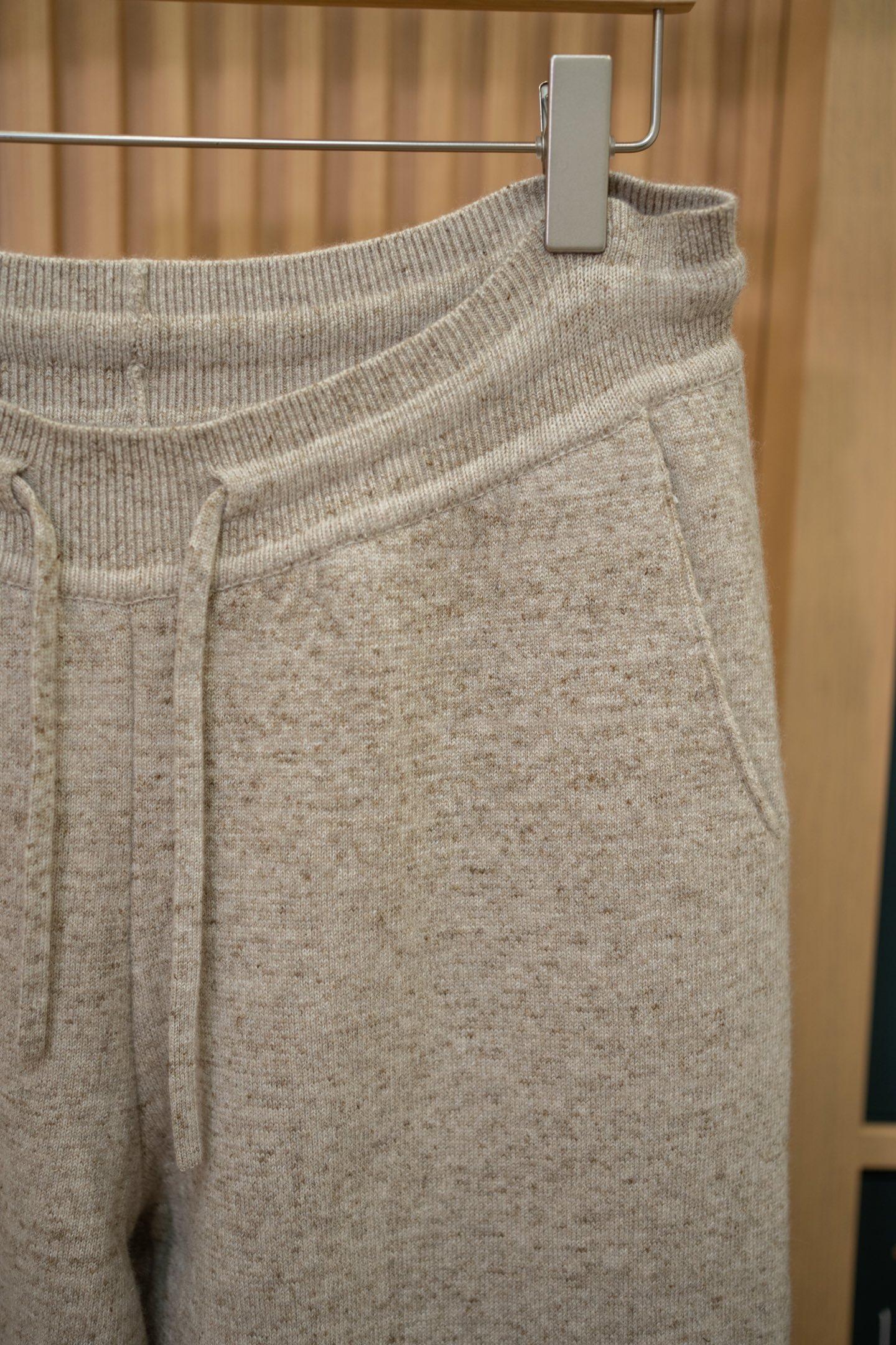 LP Oat Cashmere Blend Straight Pants