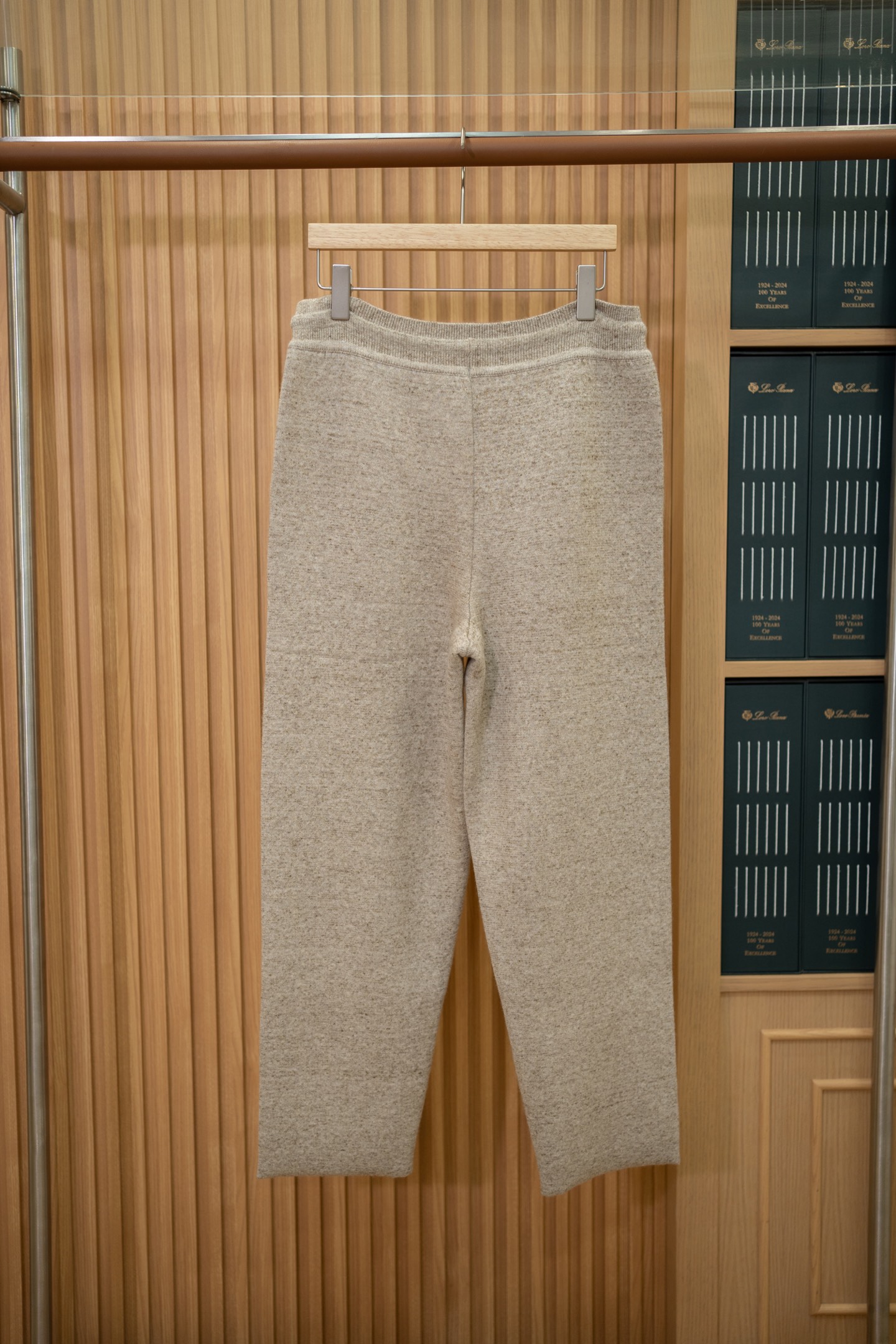 LP Oat Cashmere Blend Straight Pants