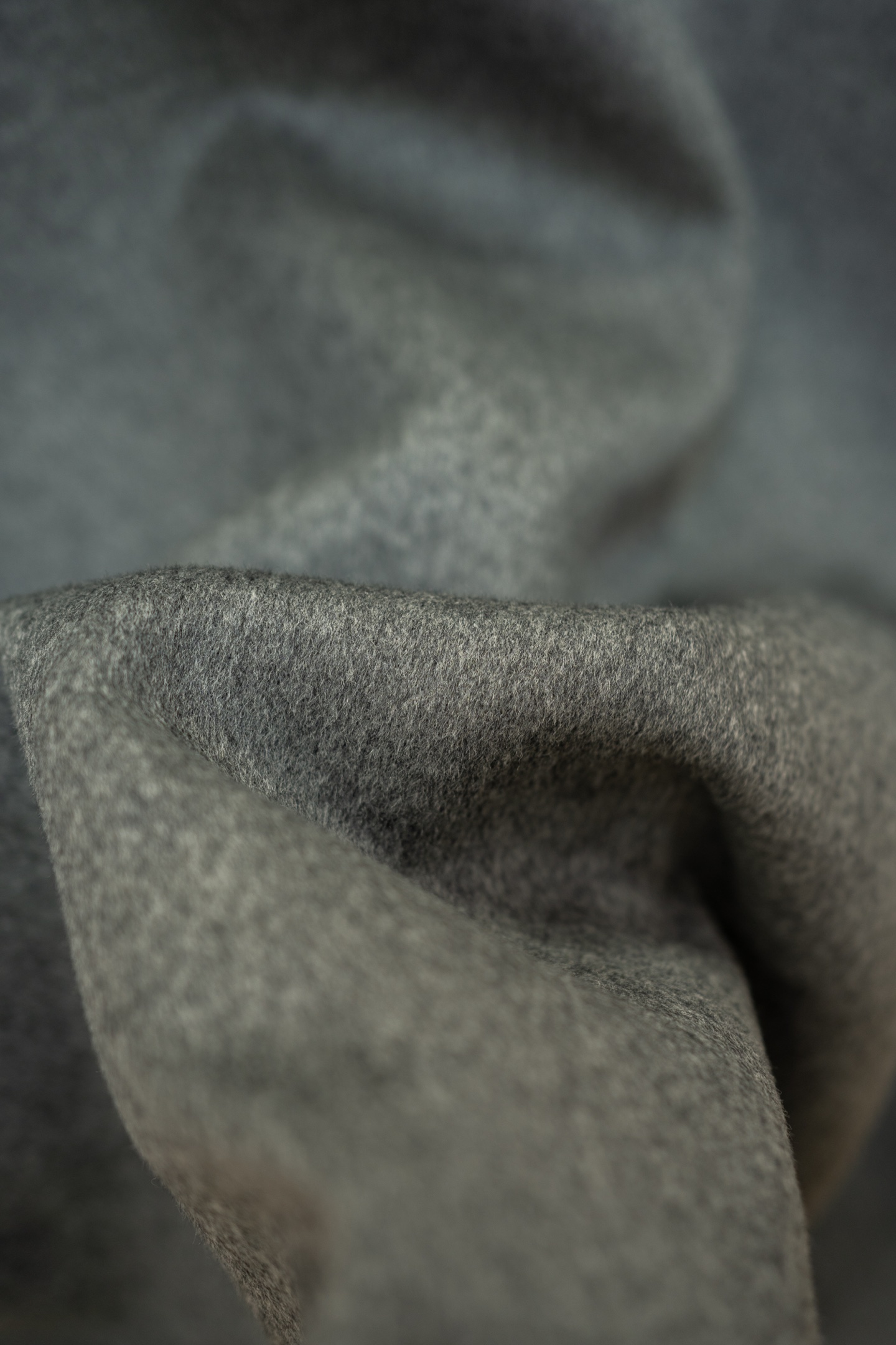 LP Grey Wool Cashmere Shirt Jacket