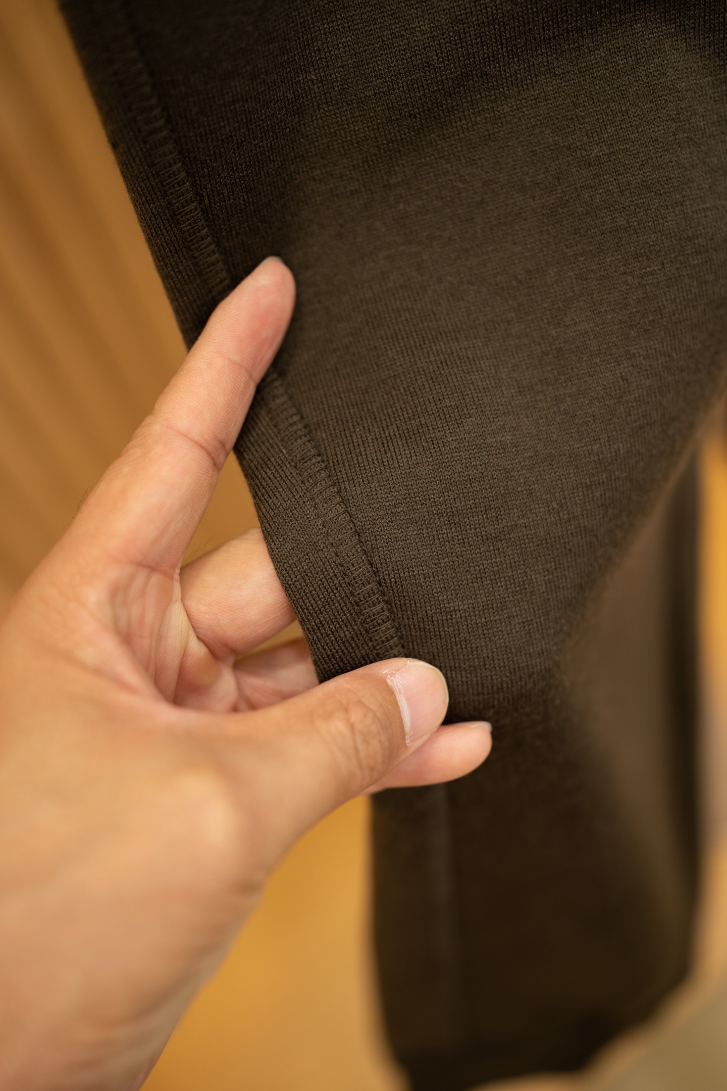 Zegna Brown Cashmere Blend Jogger Pants