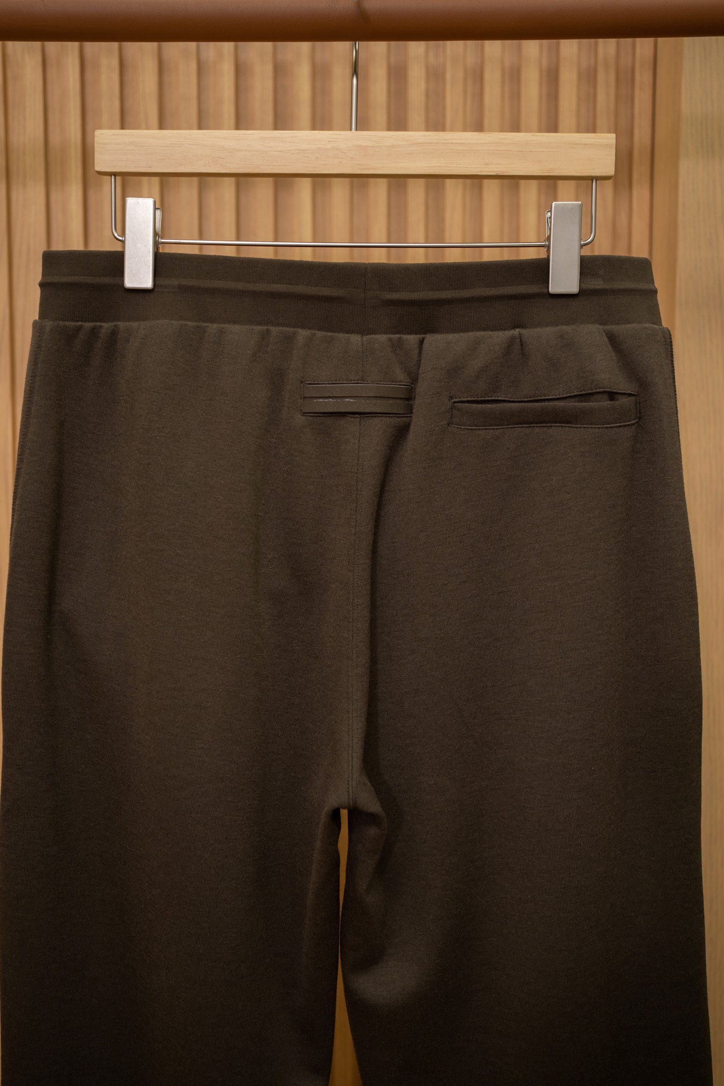 Zegna Brown Cashmere Blend Jogger Pants