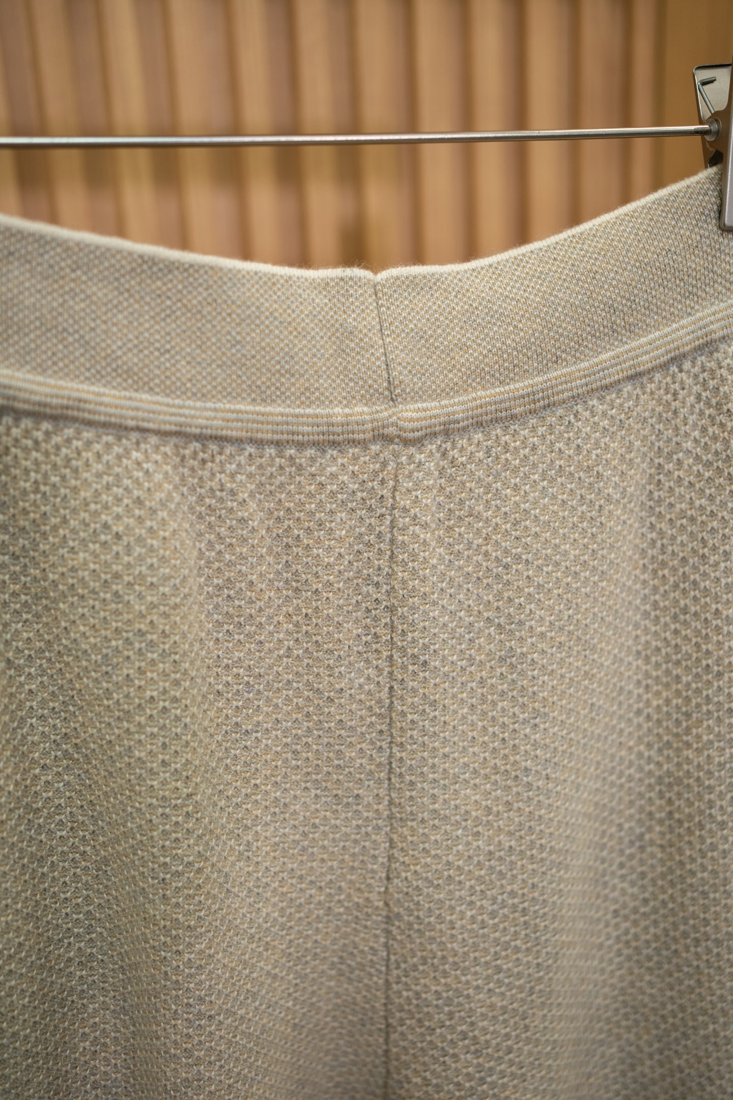 LP Honeycomb Knit Drawstring Cashmere Trousers
