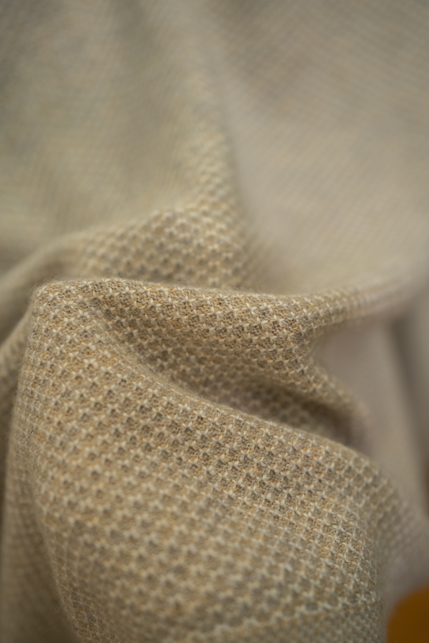 LP Honeycomb Knit Drawstring Cashmere Trousers