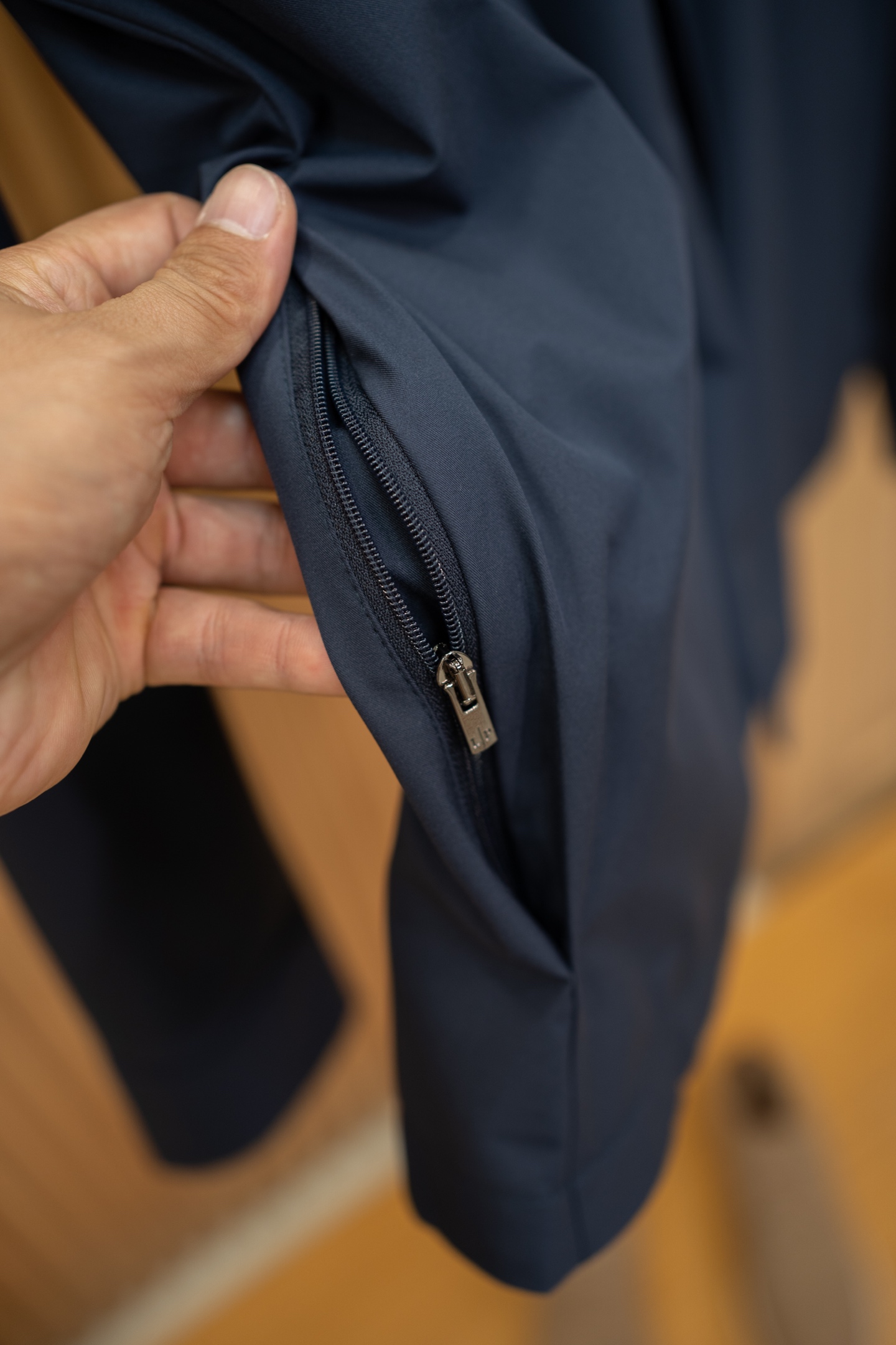 LP Navy Collared Overshirt Jacket