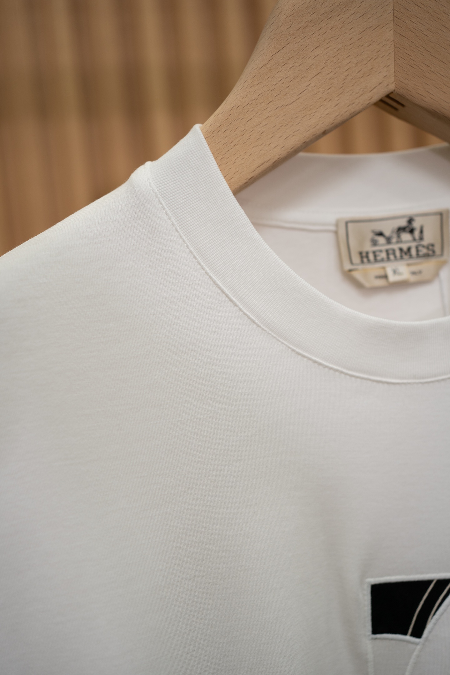 LP White Patchwork Print Short Sleeve T-shirt