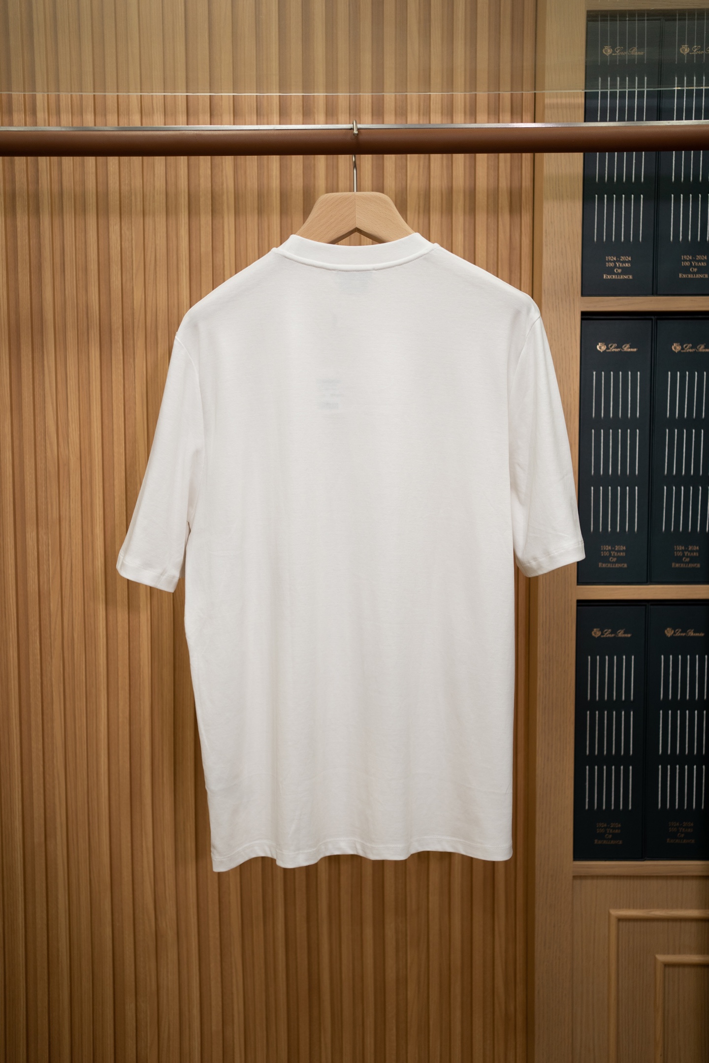 LP White Patchwork Print Short Sleeve T-shirt
