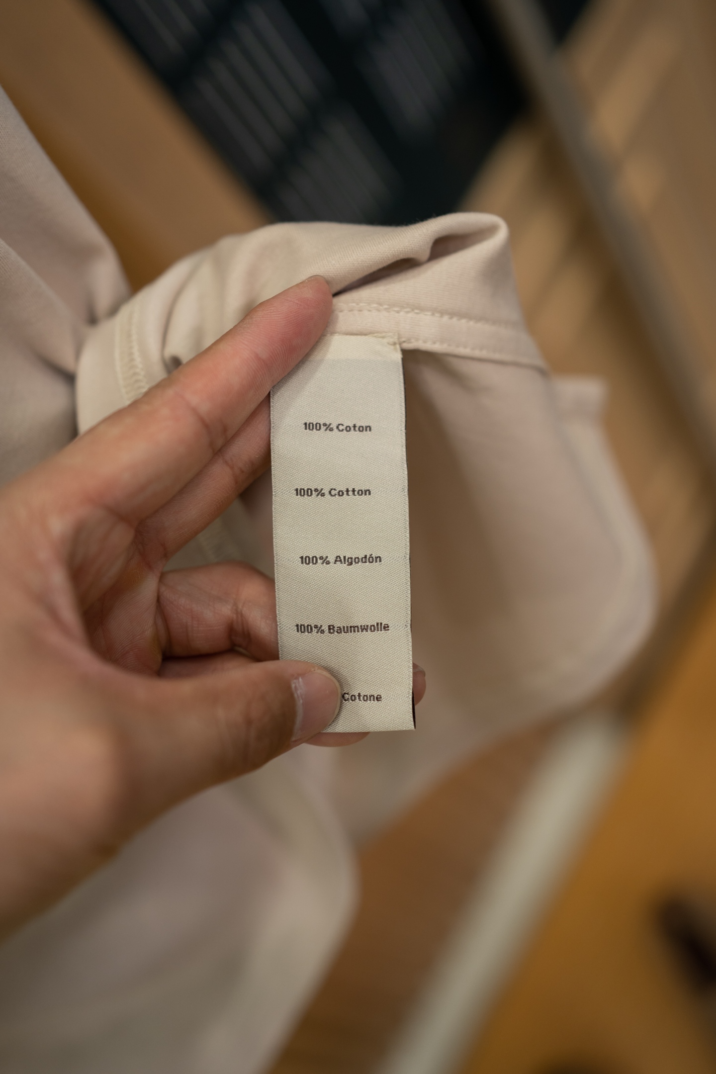 Hermès Beige H Logo T-Shirt