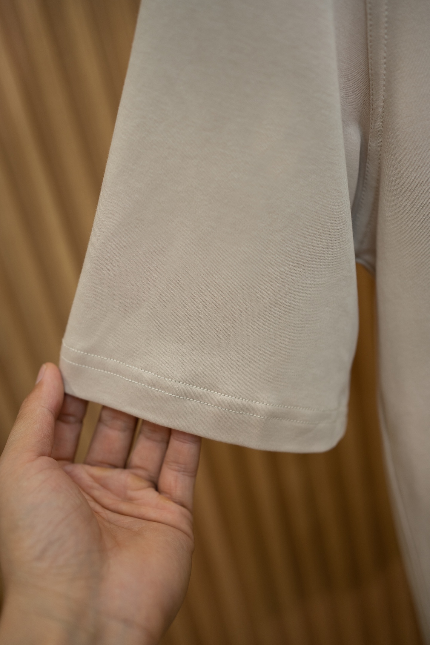 Hermès Beige H Logo T-Shirt