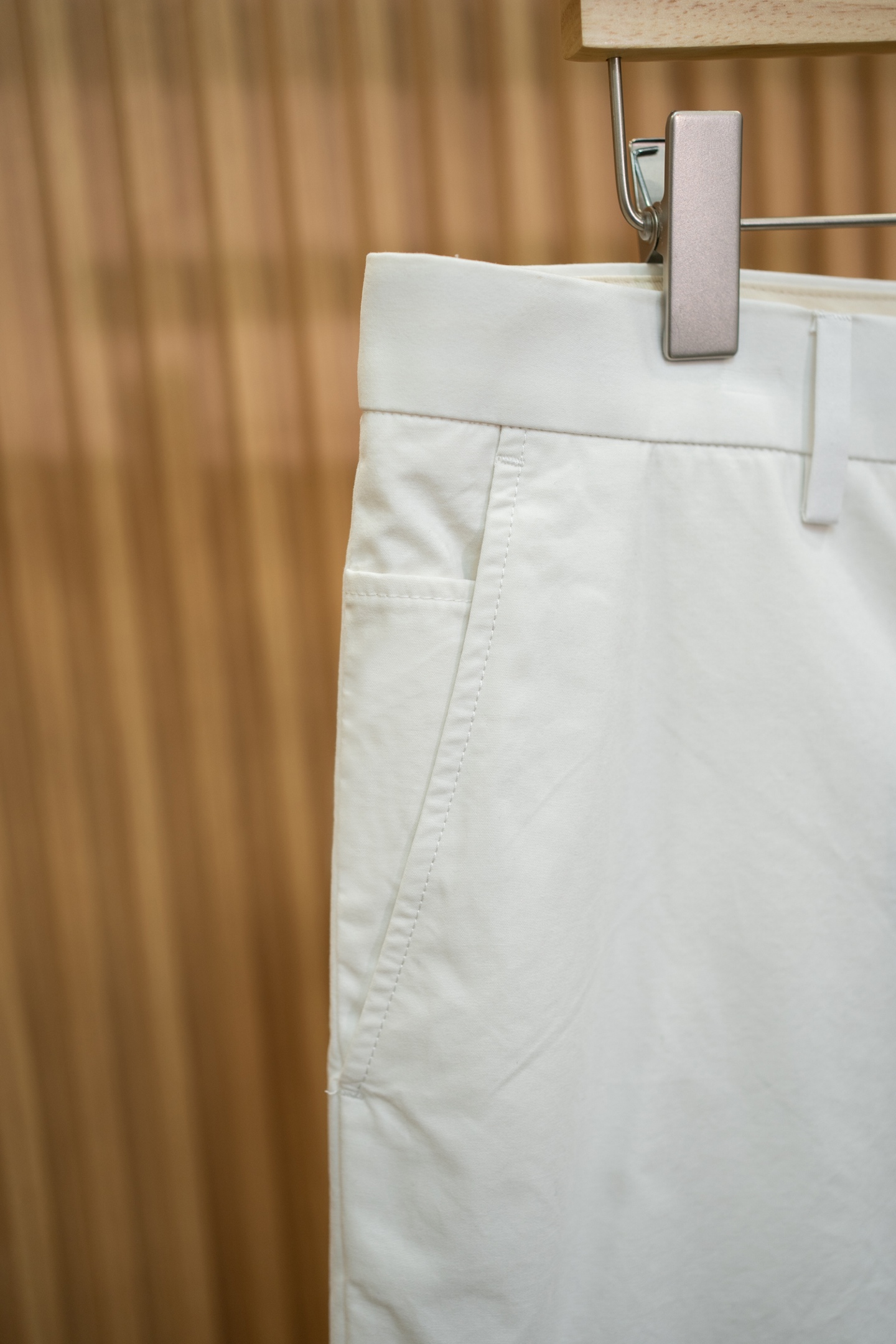 LP White Chino Casual Shorts