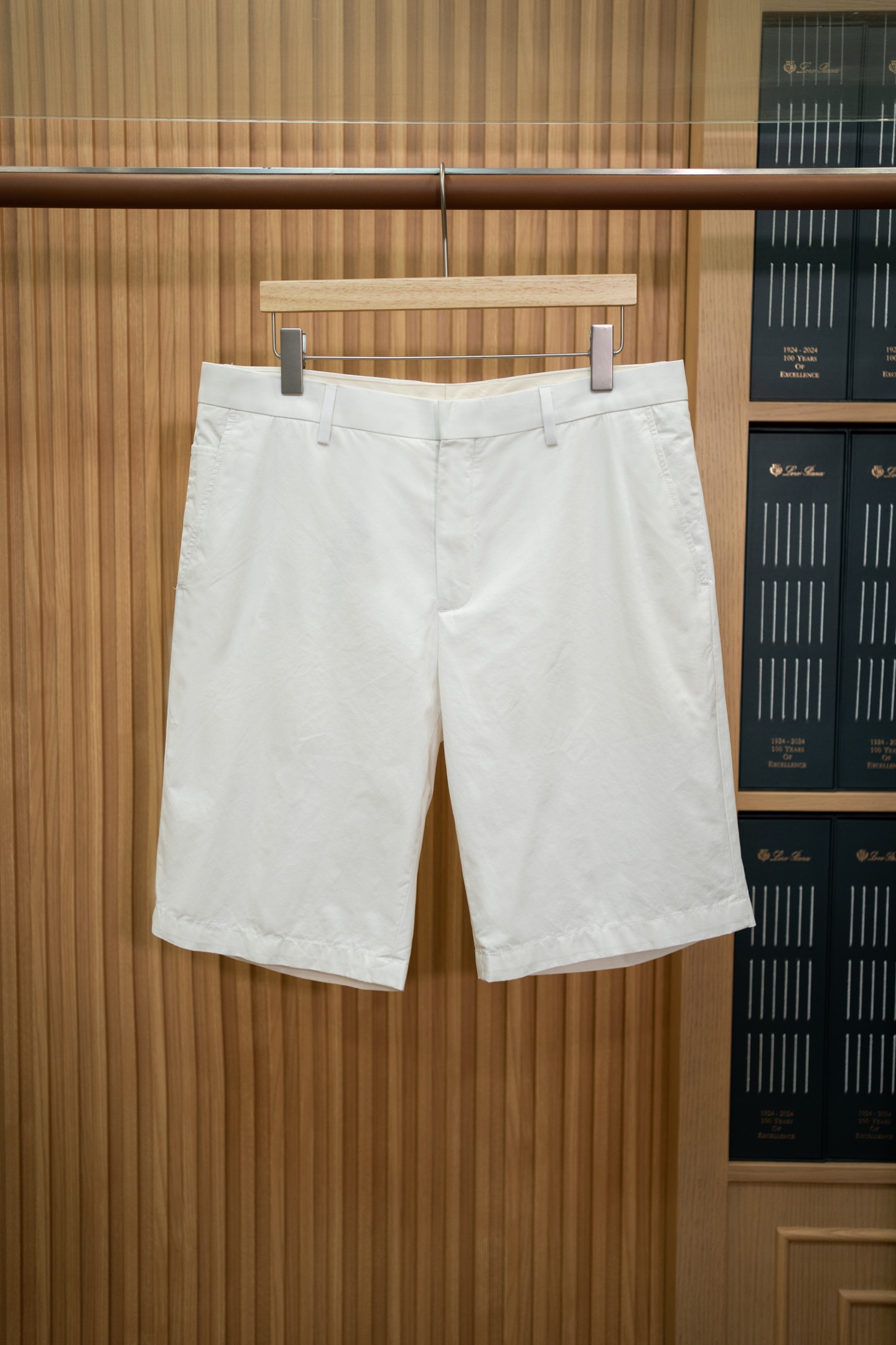 LP White Chino Casual Shorts