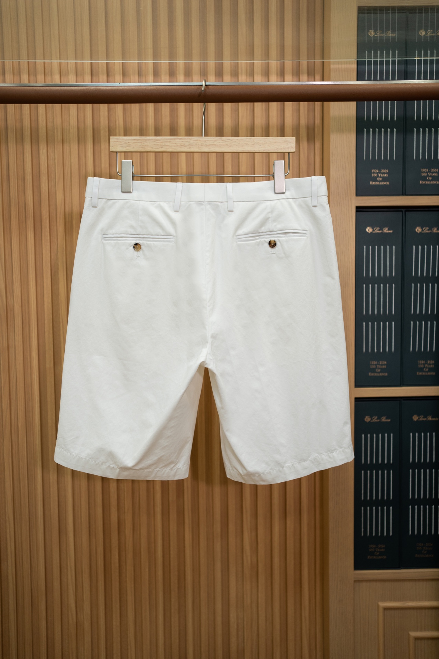 LP White Chino Casual Shorts
