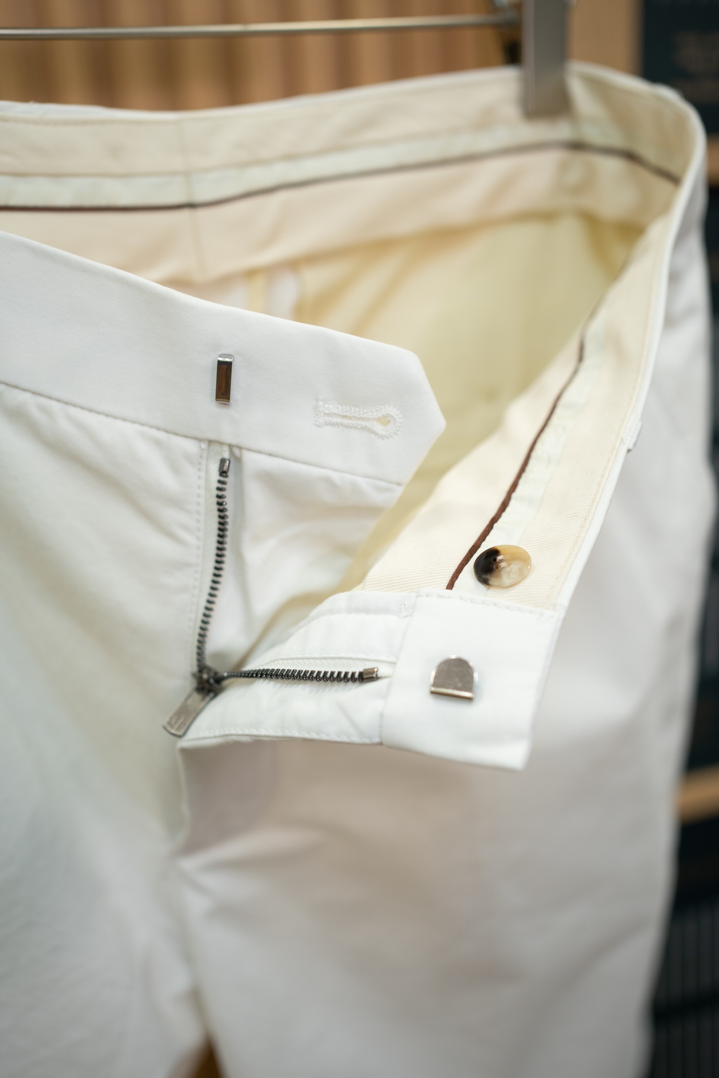 LP White Chino Casual Shorts