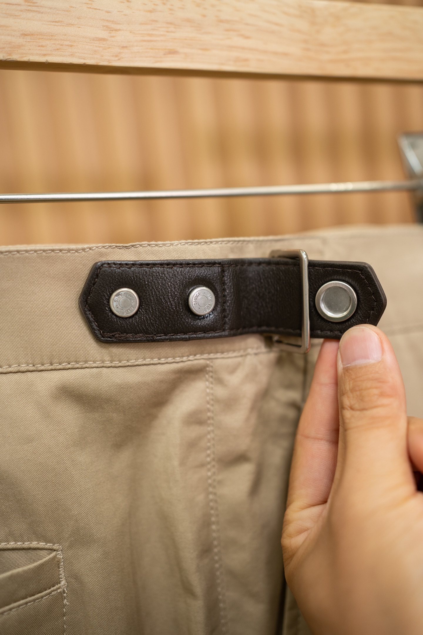 LP Khaki Adjustable Chino Shorts