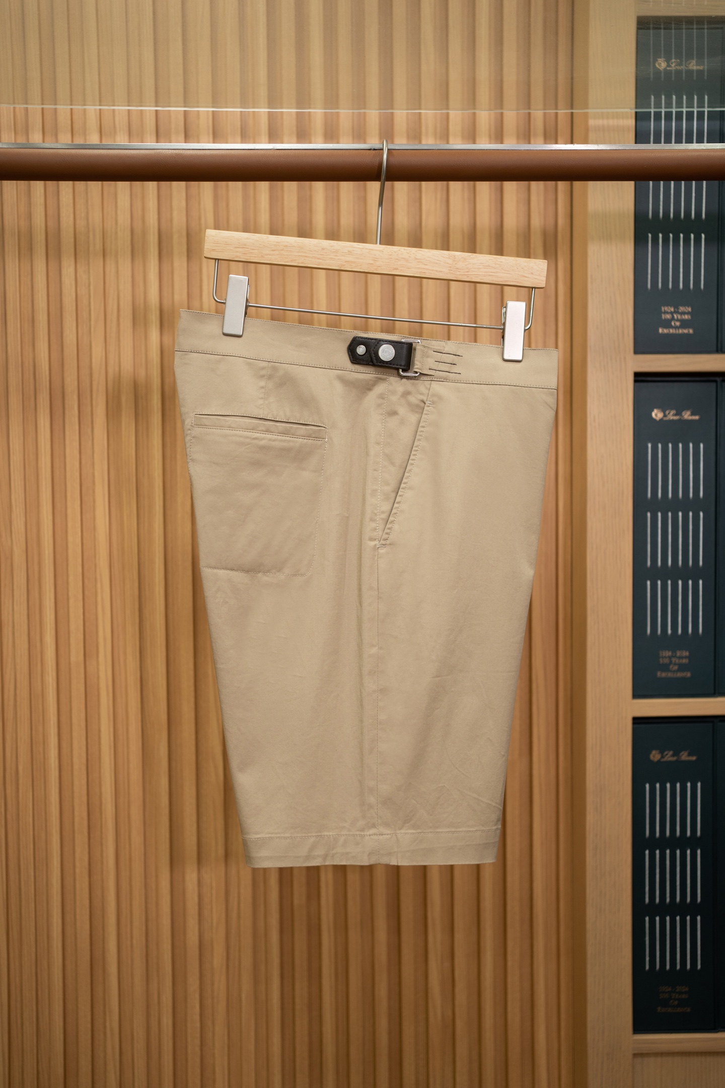 LP Khaki Adjustable Chino Shorts